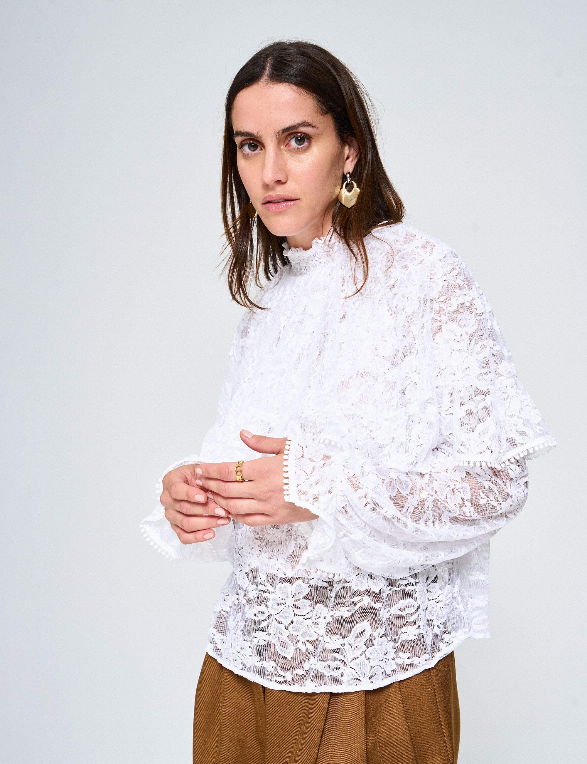 Blusa Chelsea Renda Off White