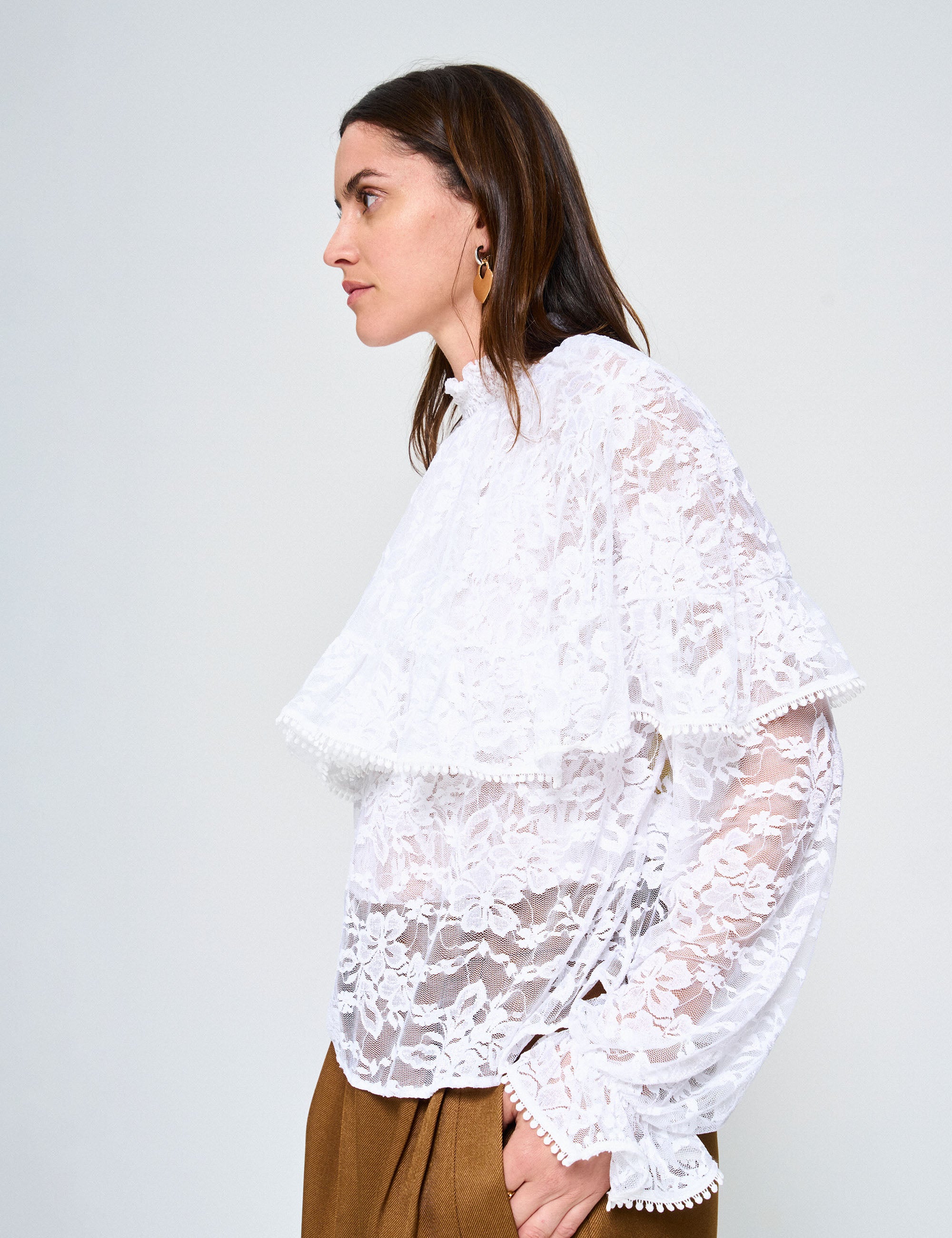 Blusa Chelsea Renda Off White