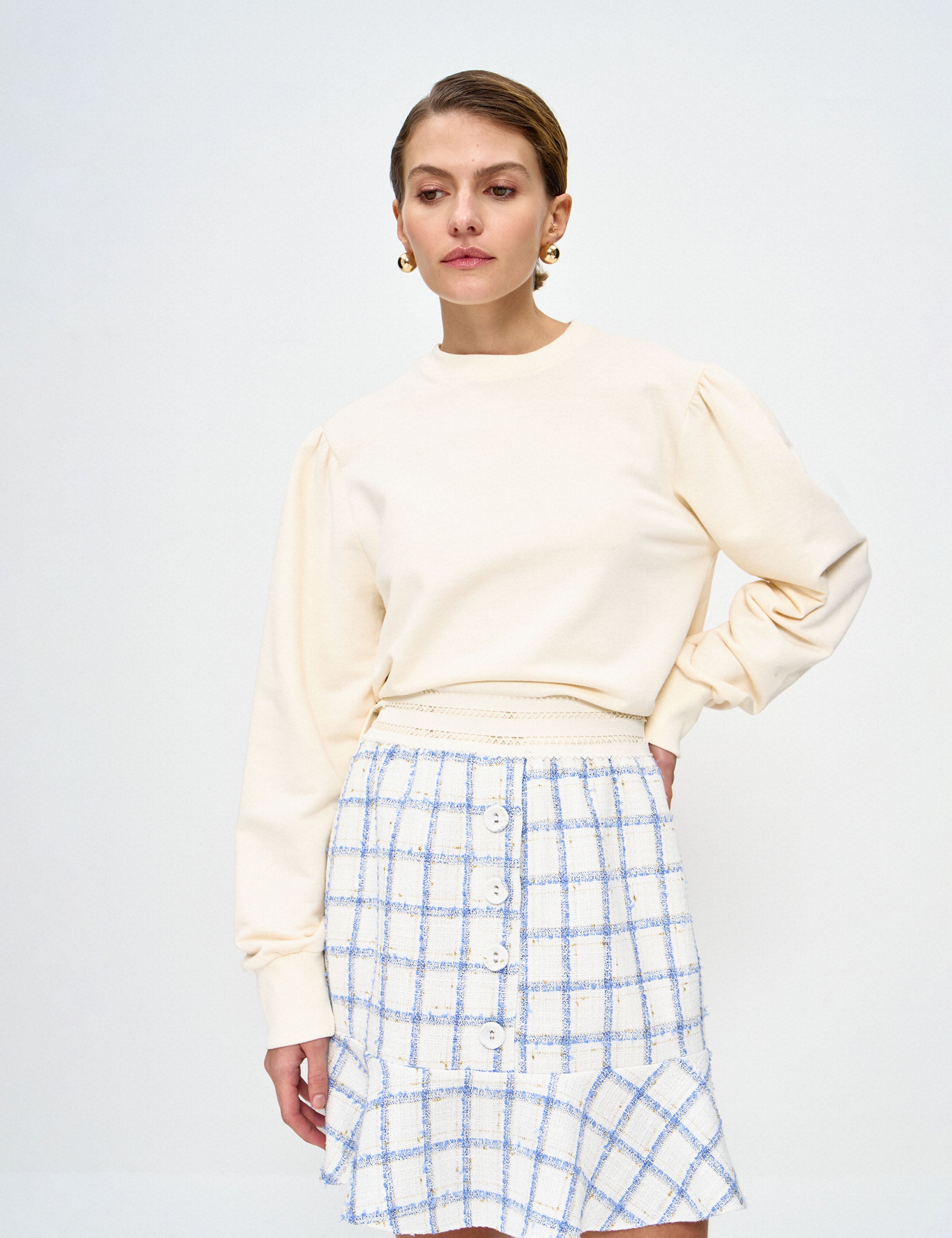 Blusa Clara Confort Off White