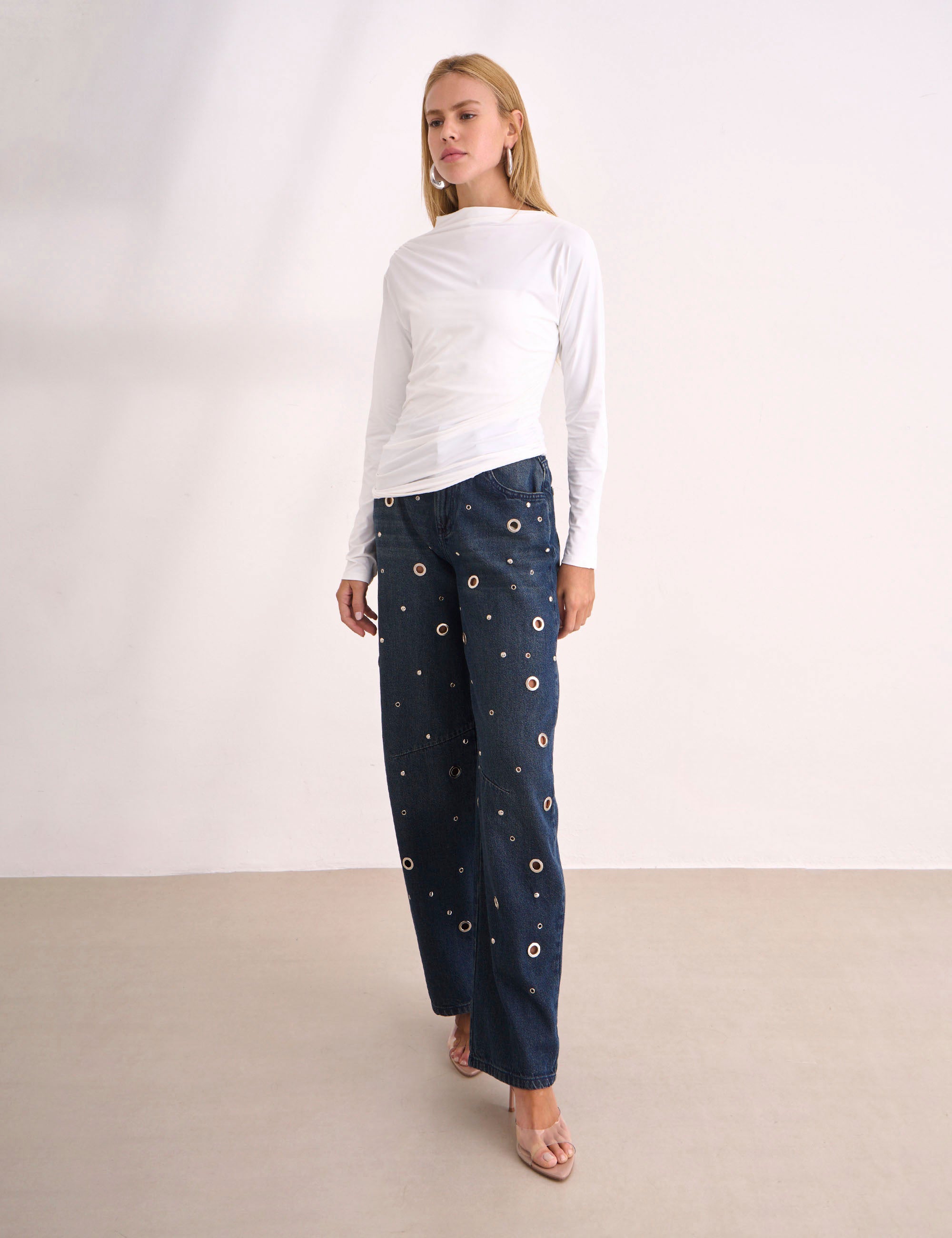 Blusa Delphine Malha Off White