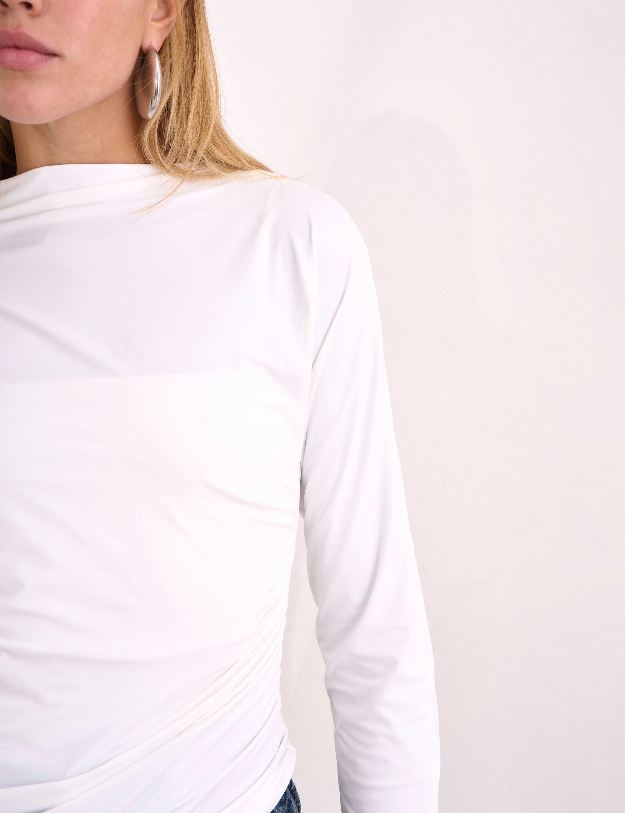 Blusa Delphine Malha Off White