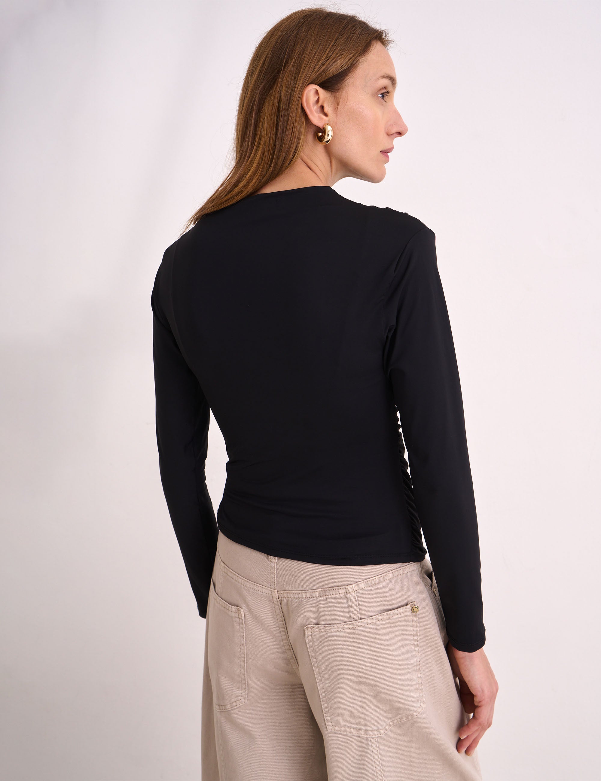 Blusa Delphine Malha Preto