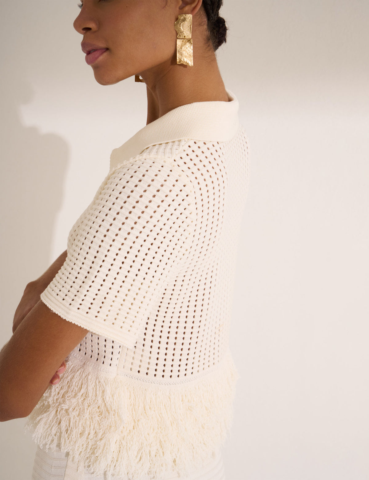 Blusa Joaquina Tricot Branco