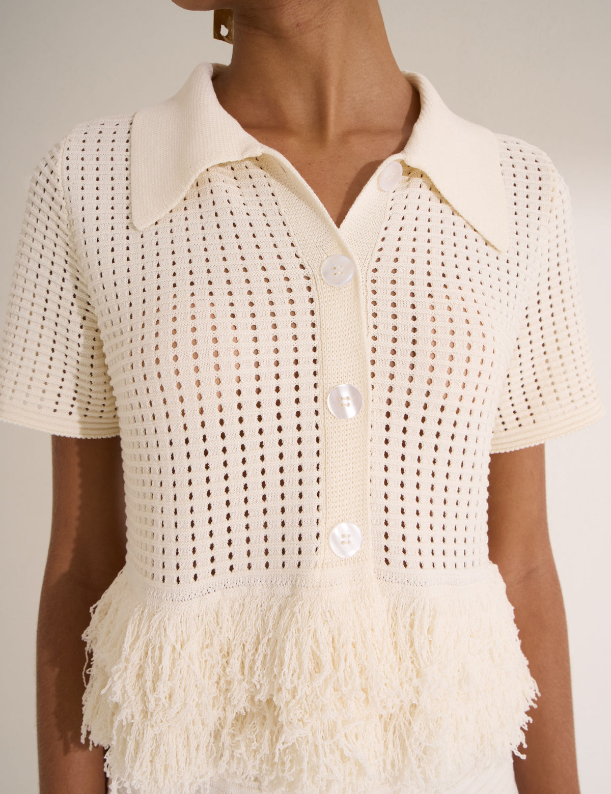 Blusa Joaquina Tricot Branco