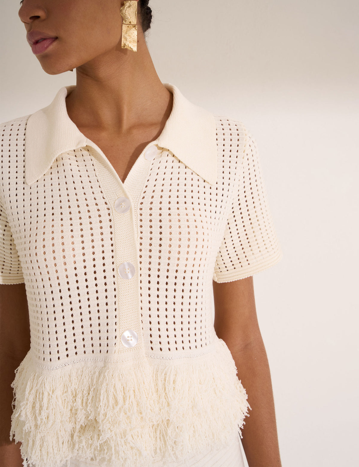 Blusa Joaquina Tricot Branco