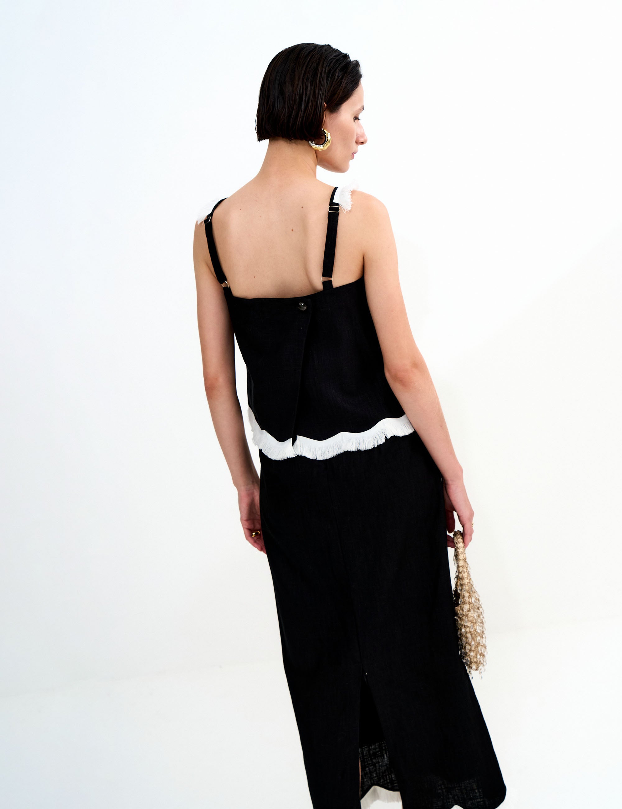 Blusa Kai Ramie Preto