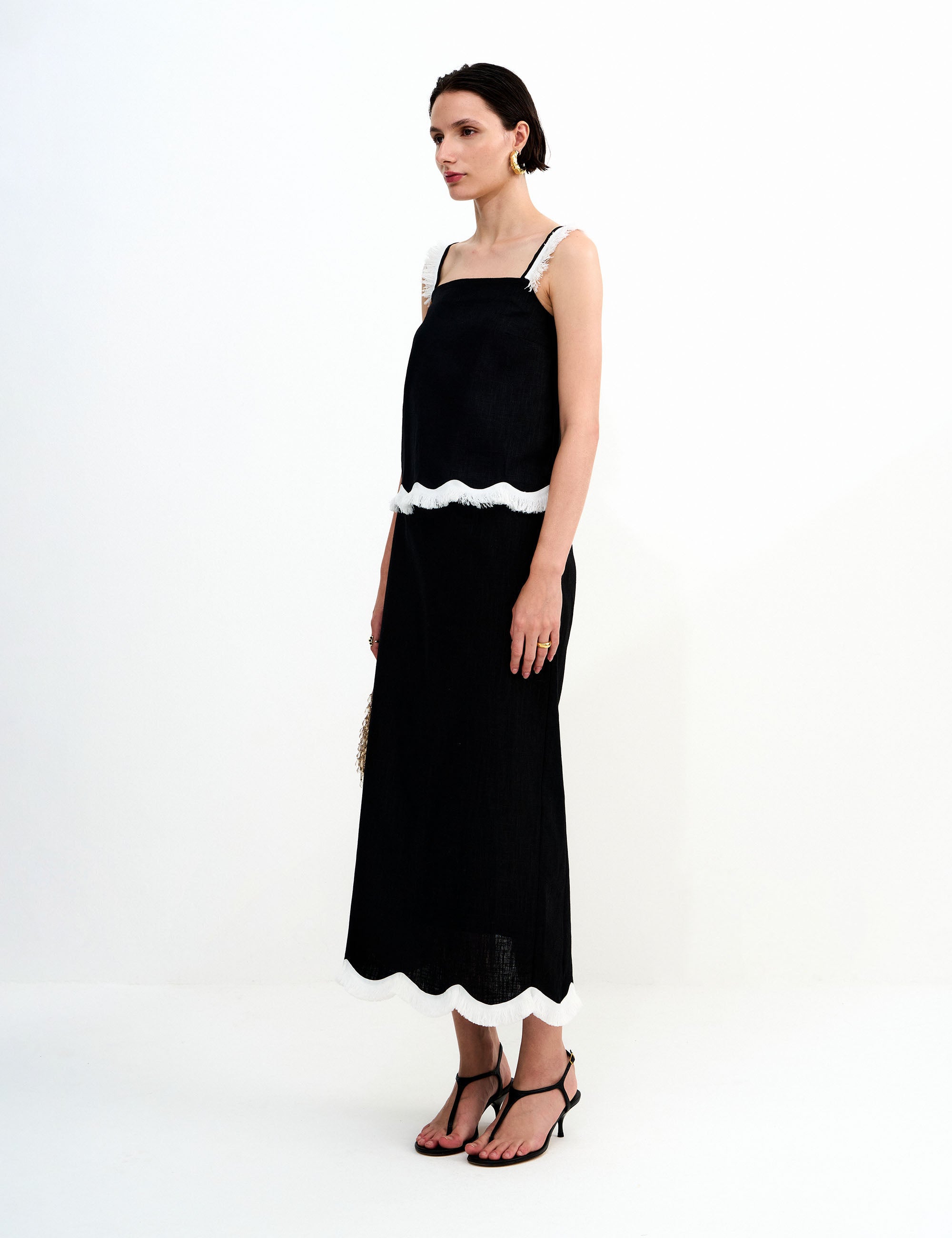 Saia Kai Ramie Preto