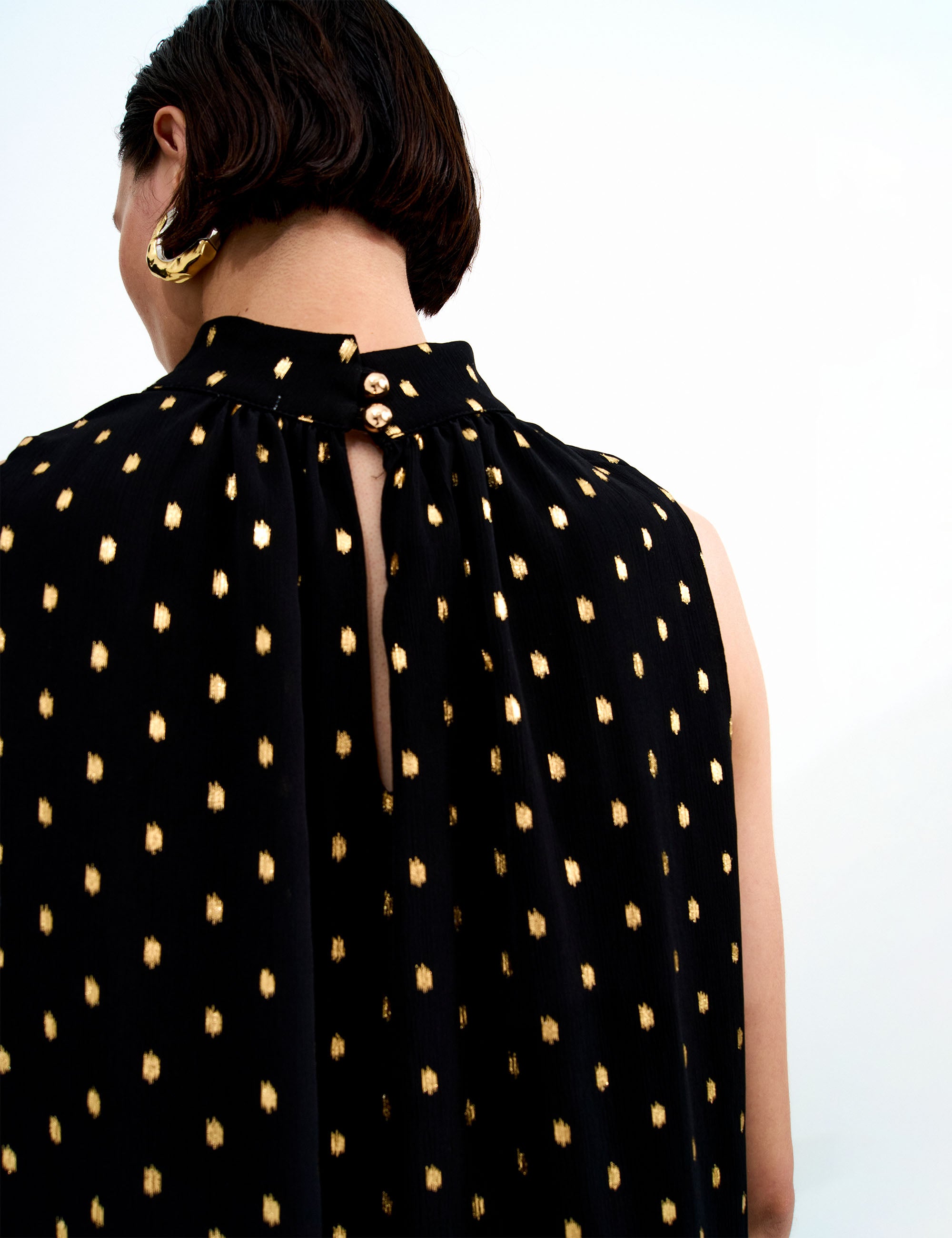 Blusa Livia Dots Preto
