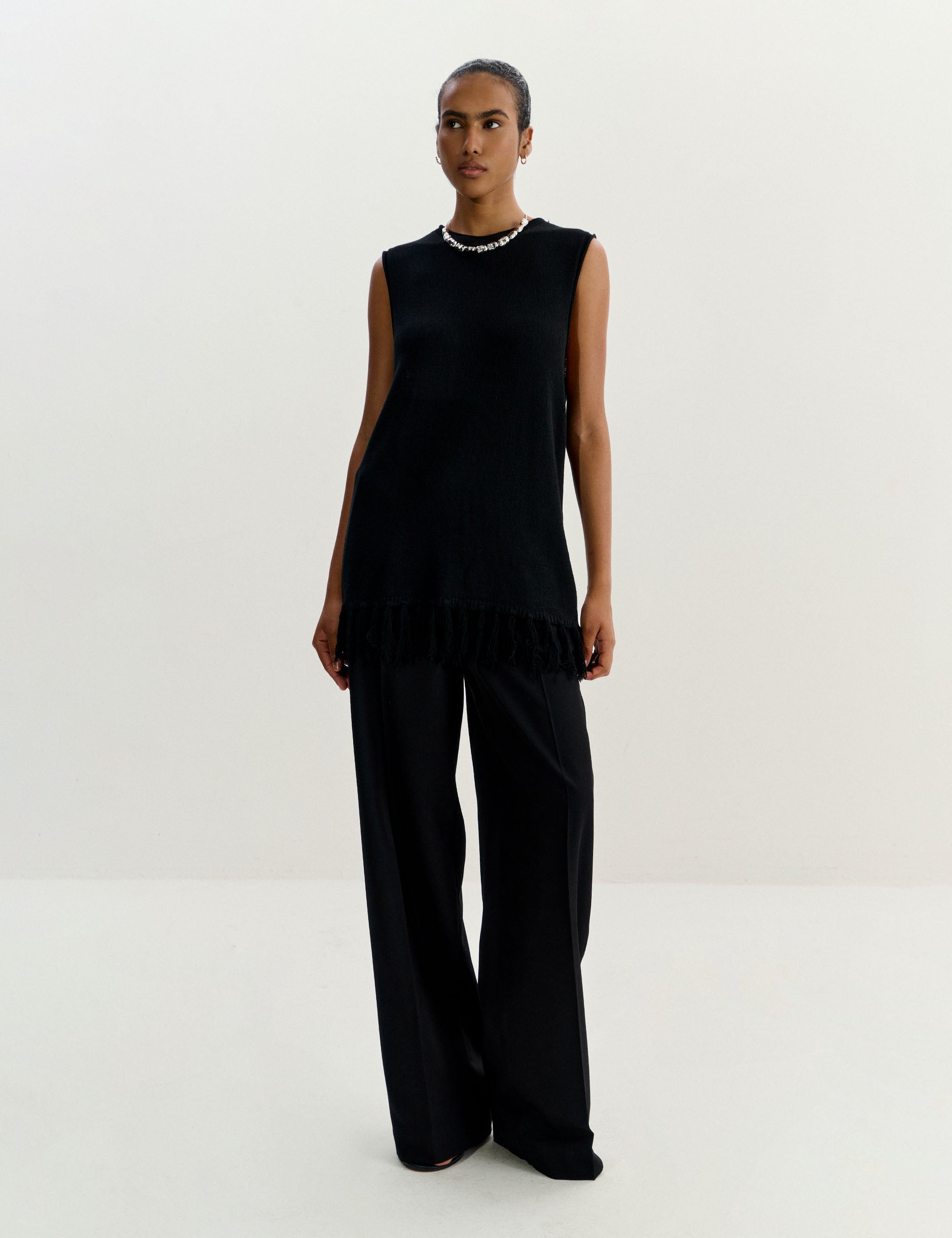 Blusa Maite Tricot Preto