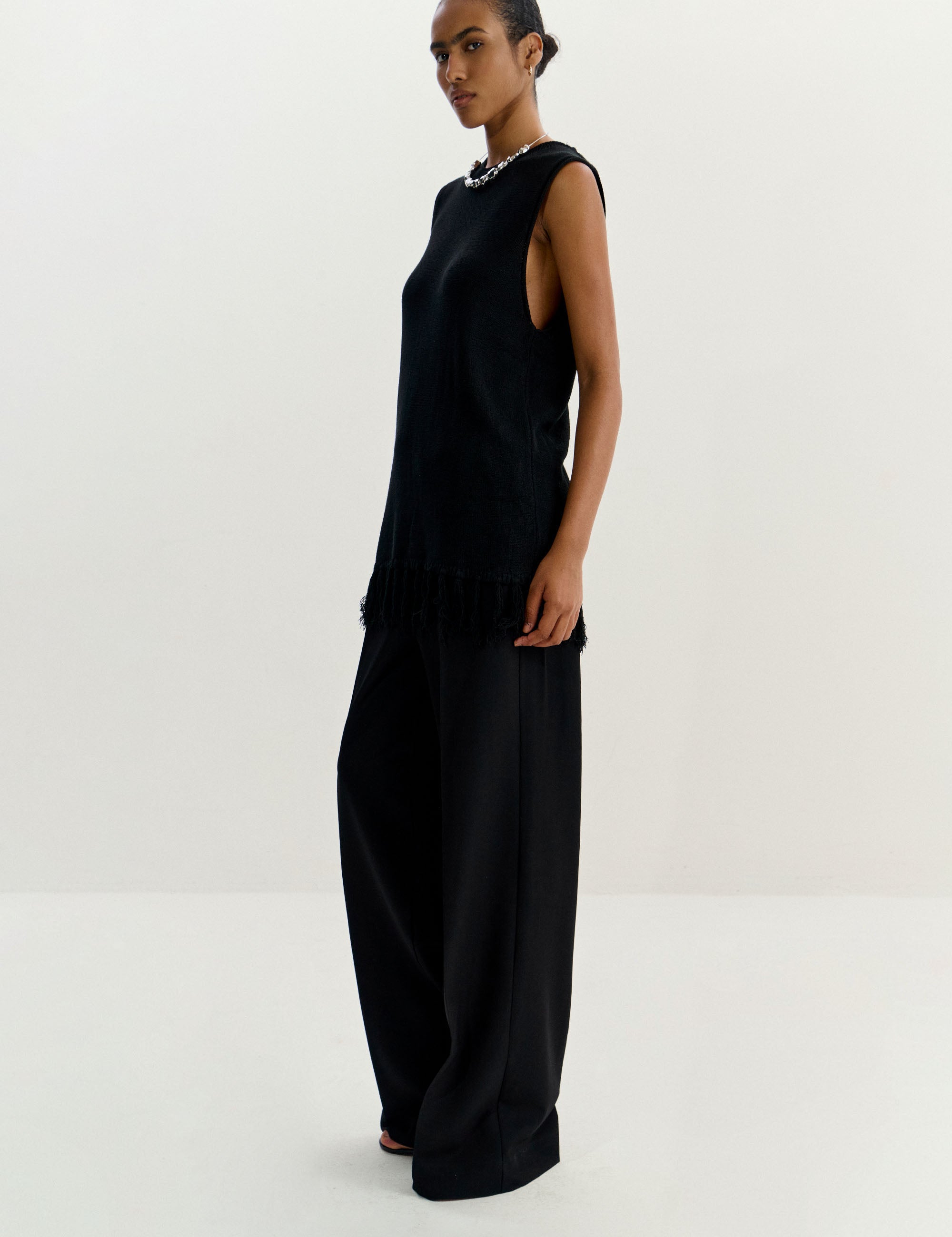 Blusa Maite Tricot Preto