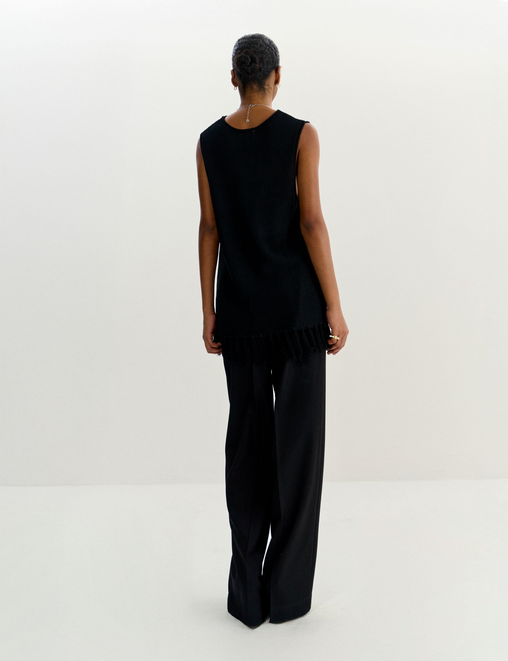 Blusa Maite Tricot Preto