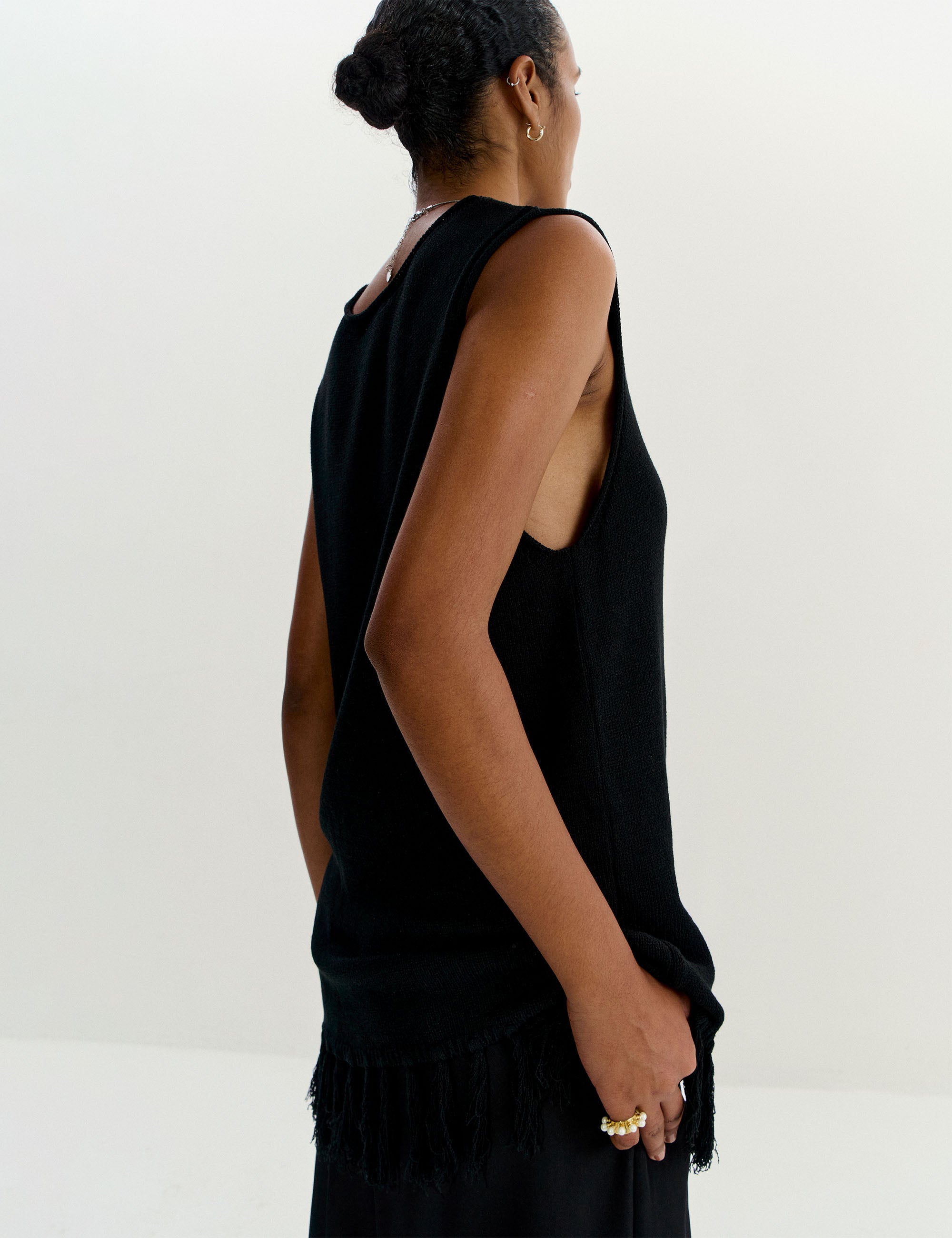 Blusa Maite Tricot Preto