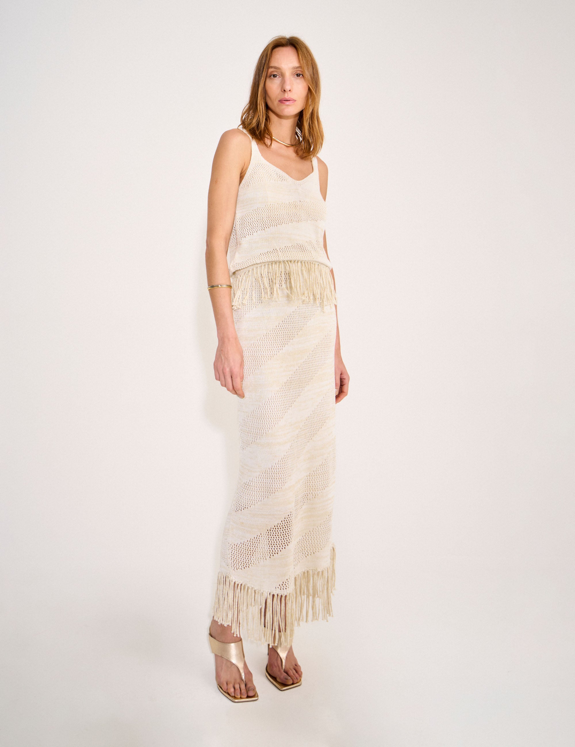 Blusa Malta Tricot Off White