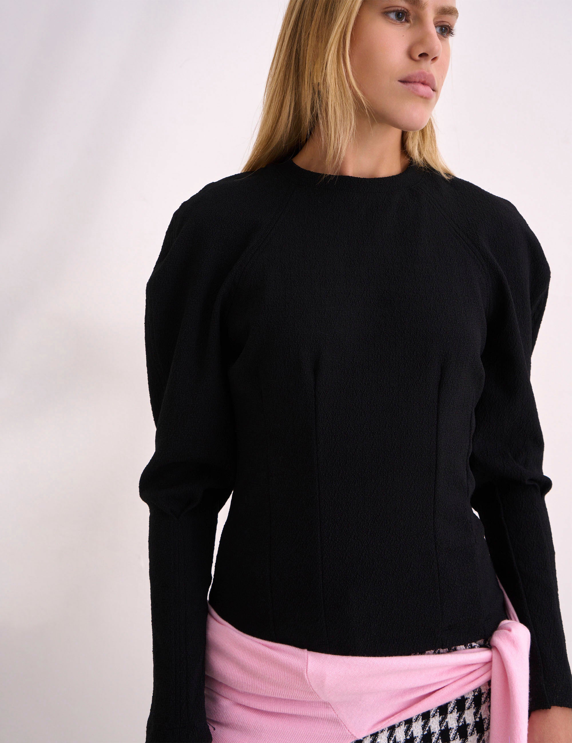 Blusa Manon Tweed Preto