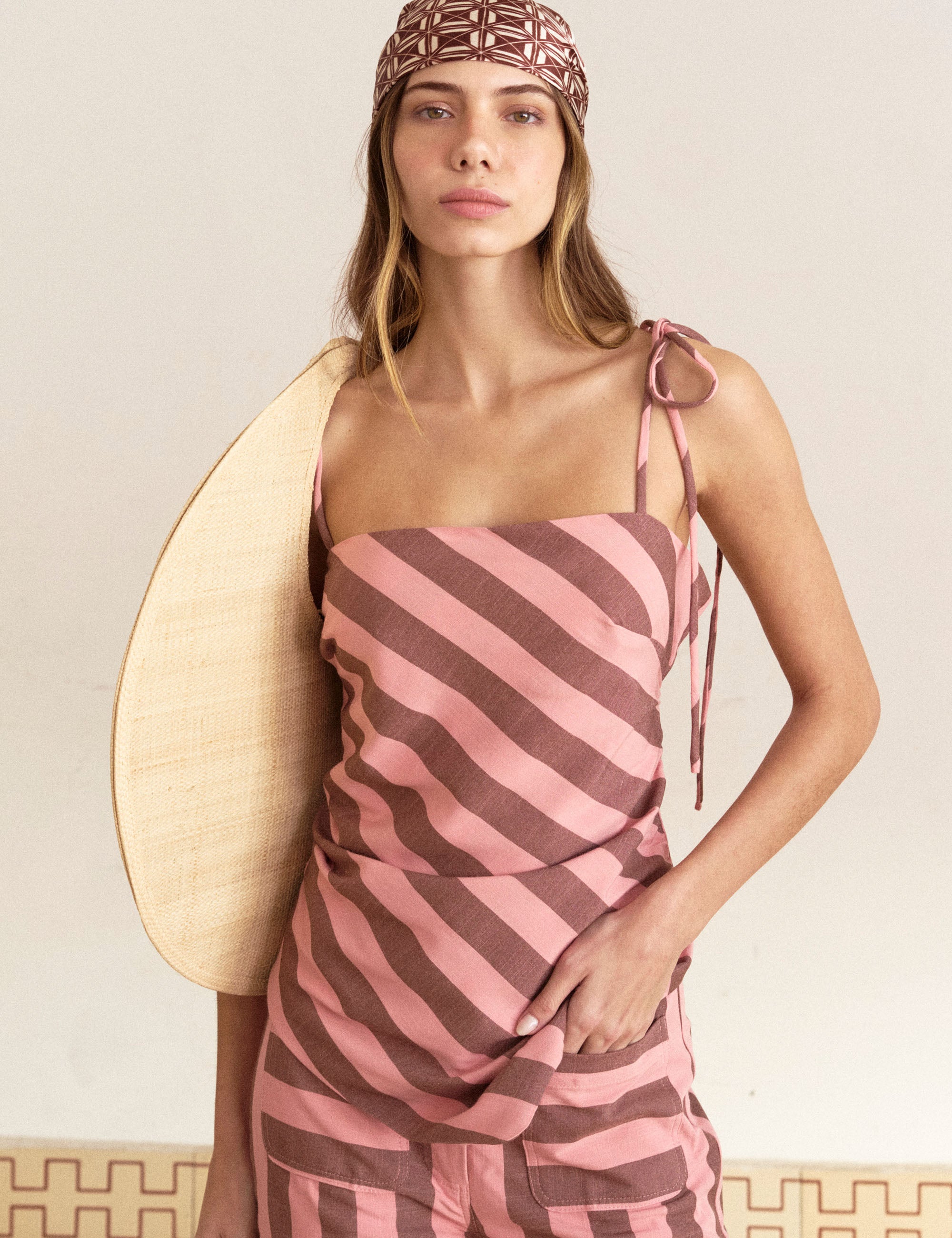 Blusa Marie Rayon Rose