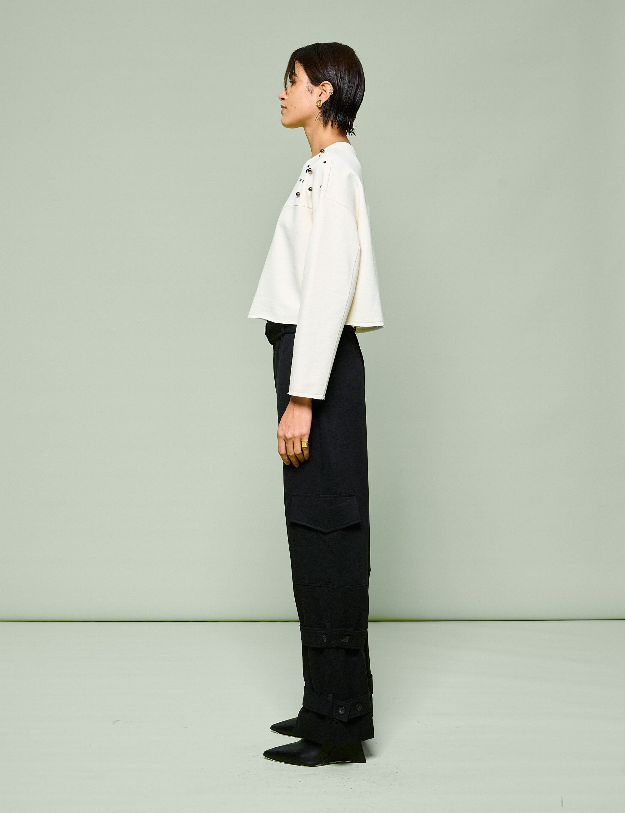 Blusa Marjorie Apliques Off White