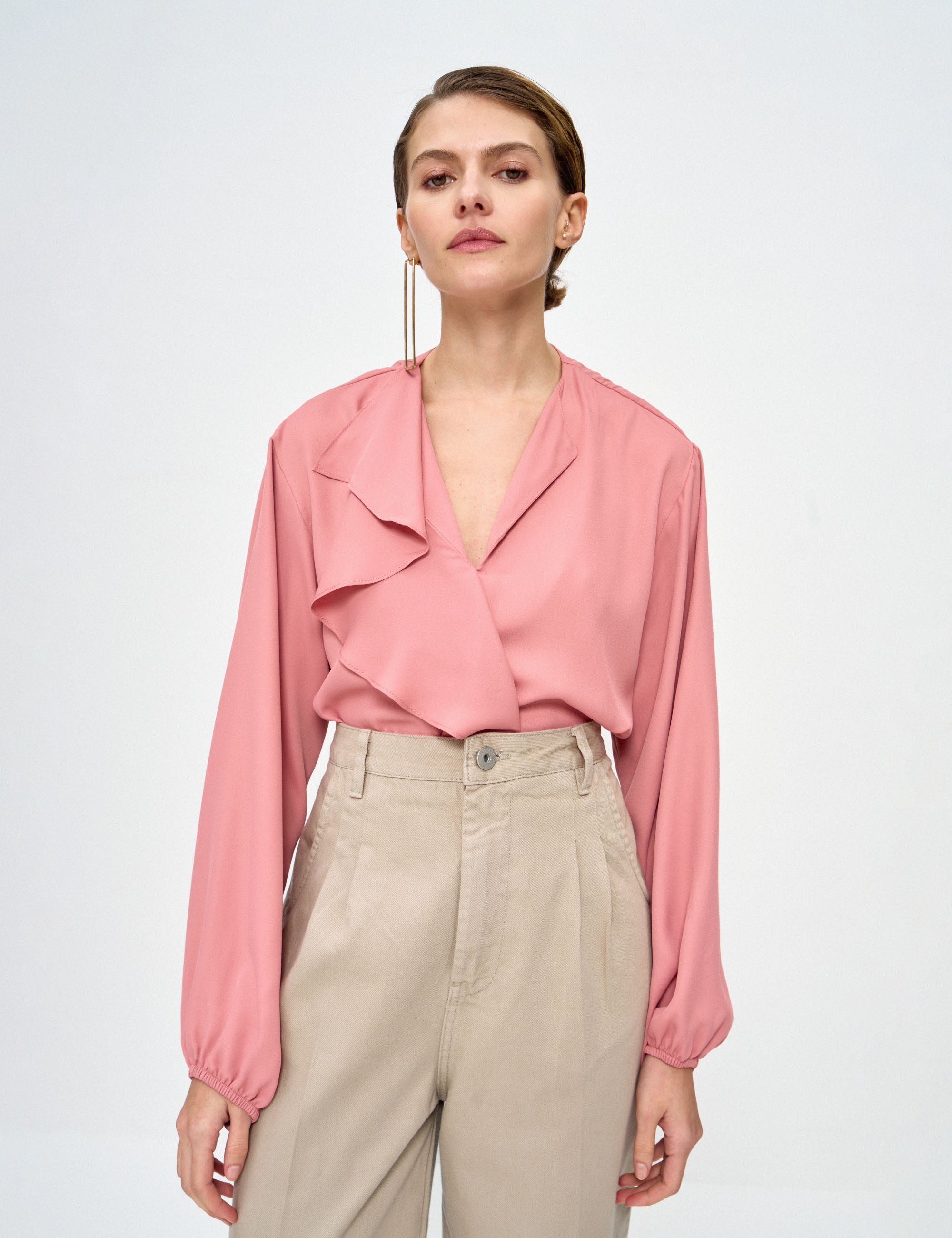 Blusa Paola Crepe Blush