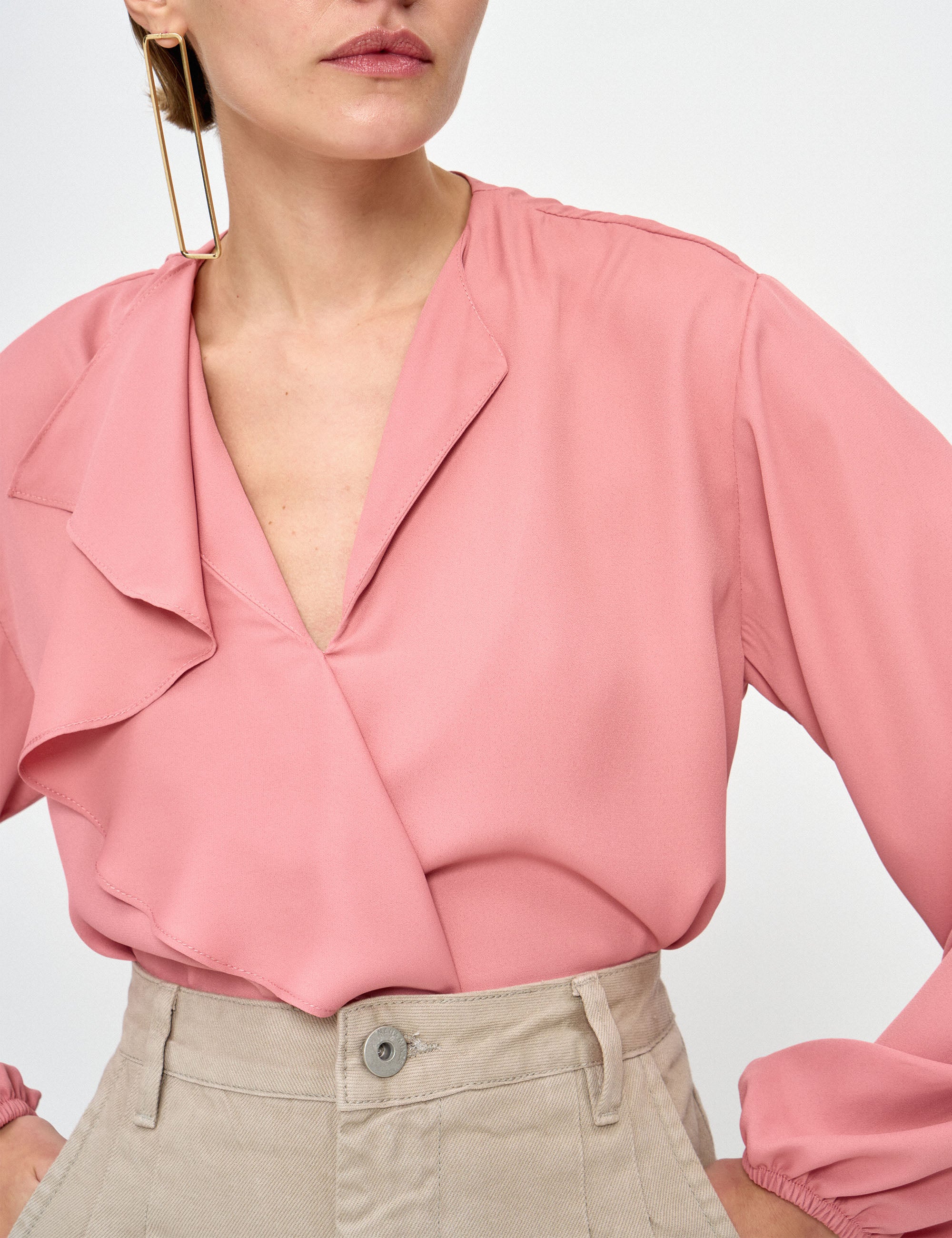 Blusa Paola Crepe Blush