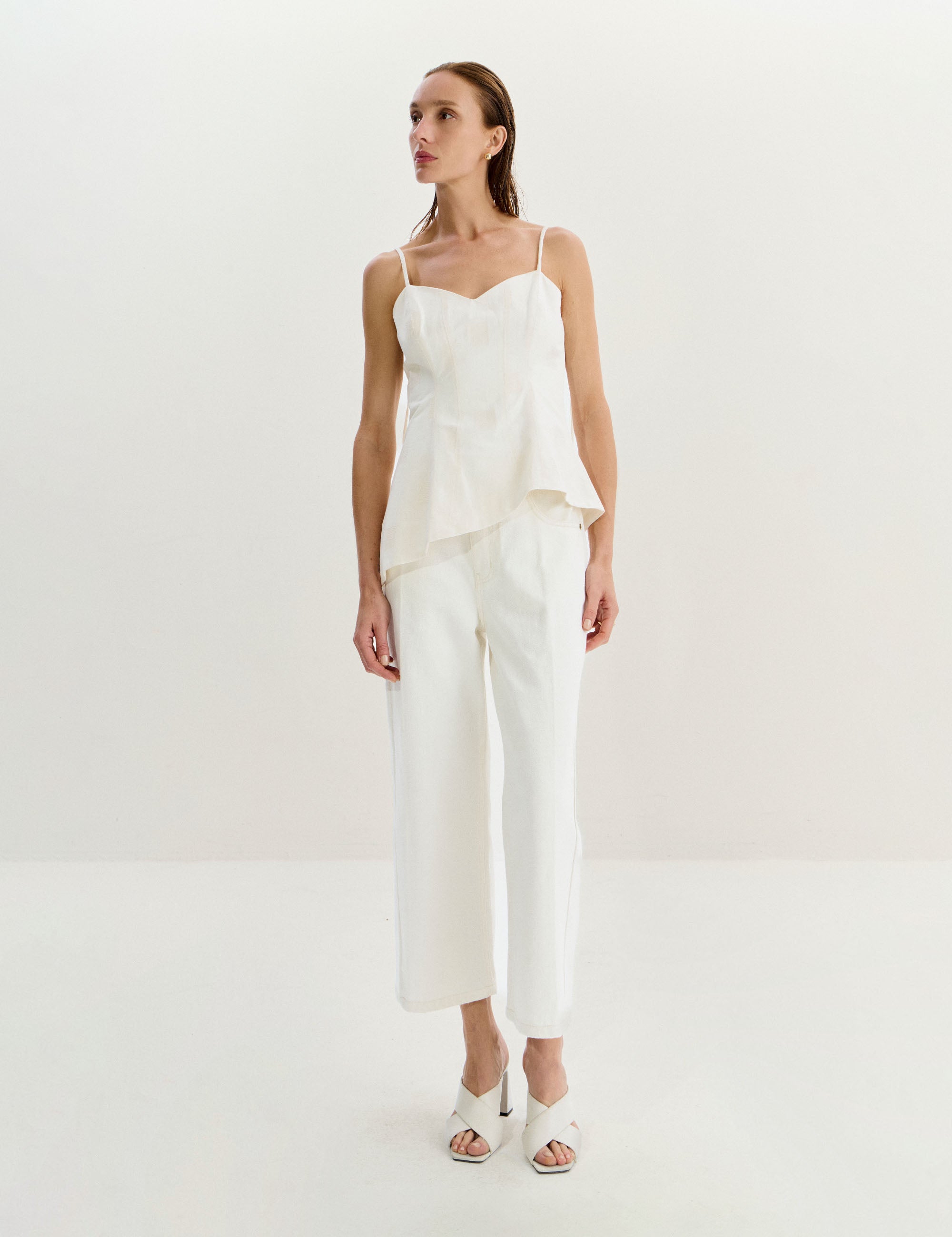 Blusa Silvia Algodão Off White