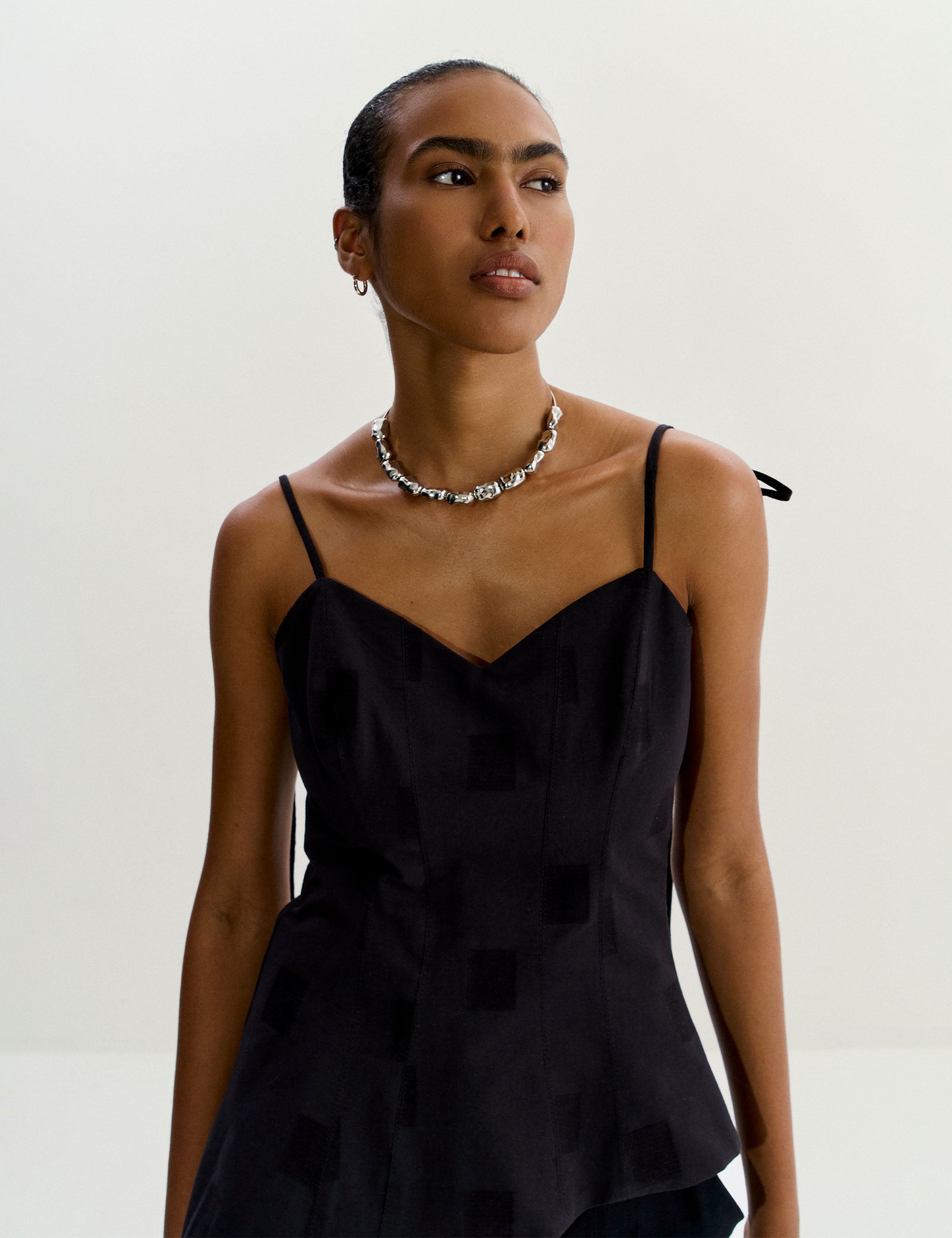 Blusa Silvia Algodão Preto