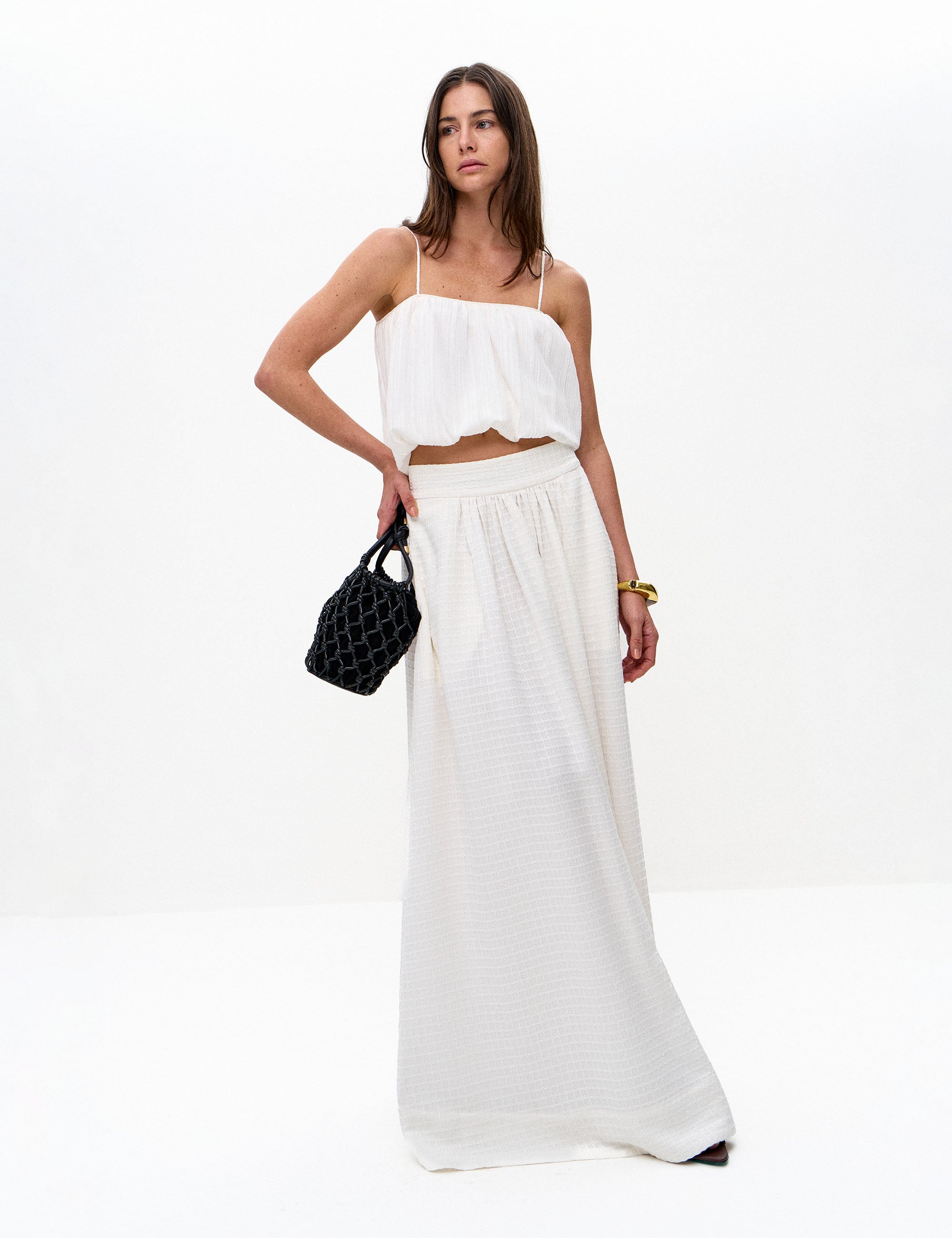 Blusa Sofia Crepe Off White