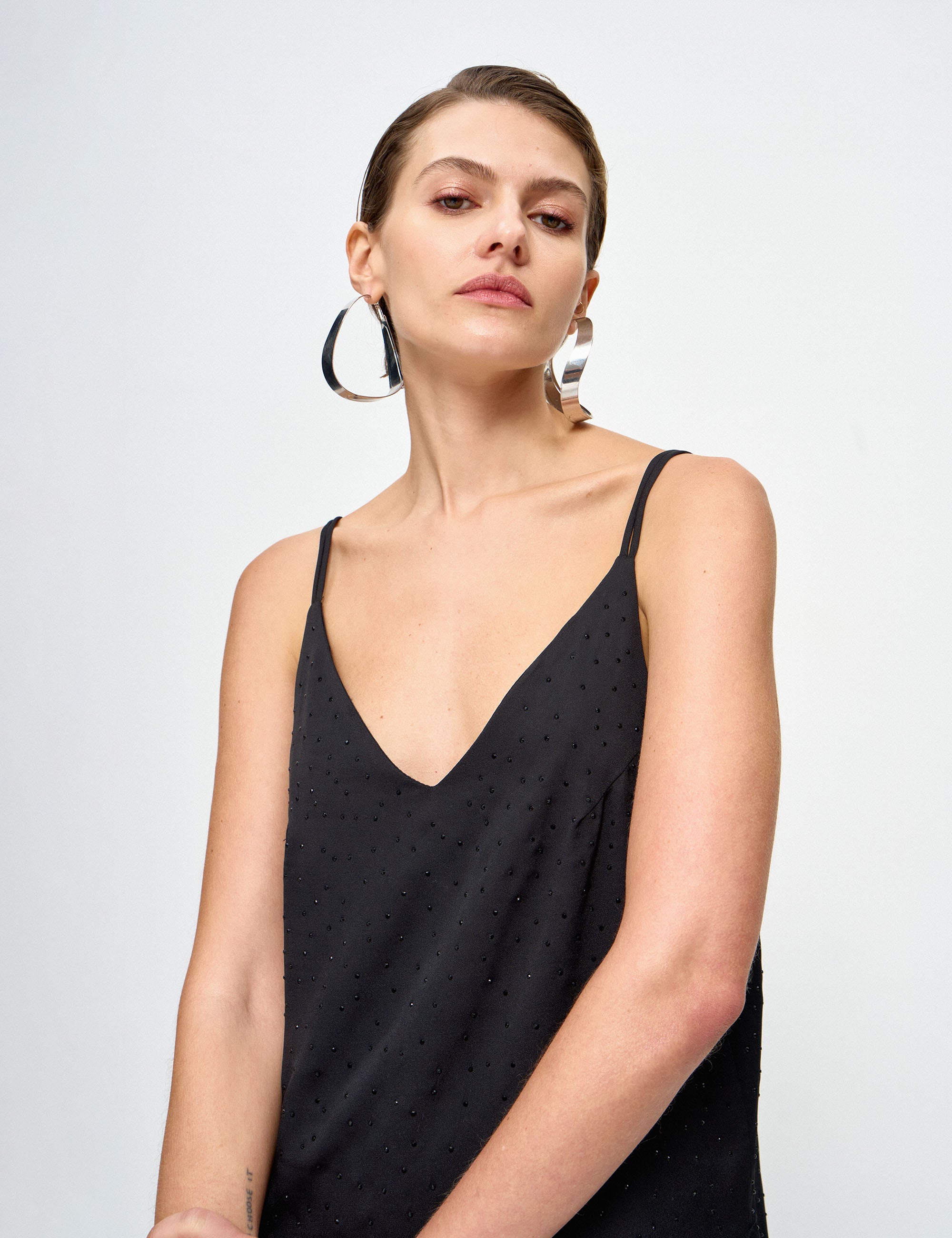 Blusa Tiffany Crepe Preto