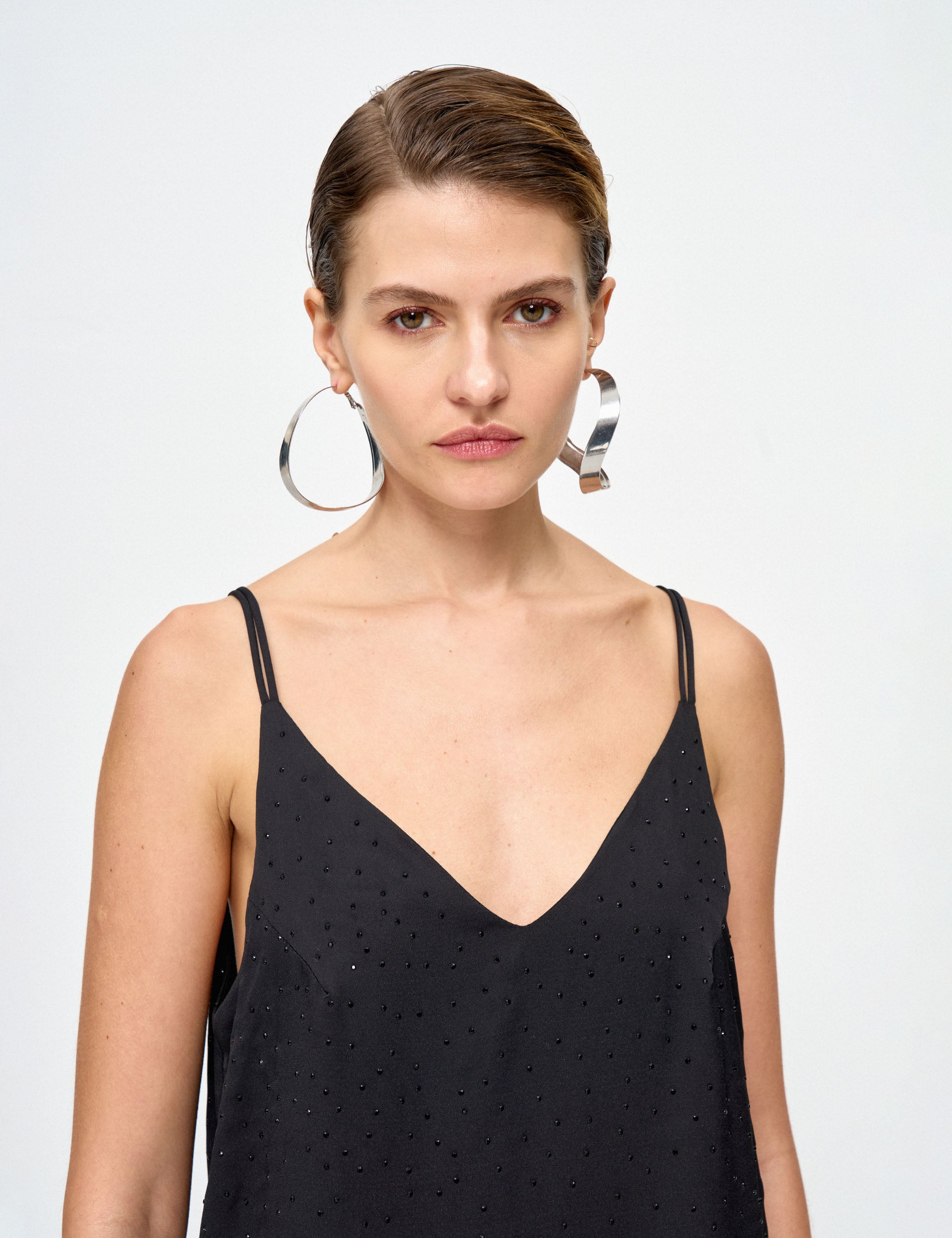 Blusa Tiffany Crepe Preto