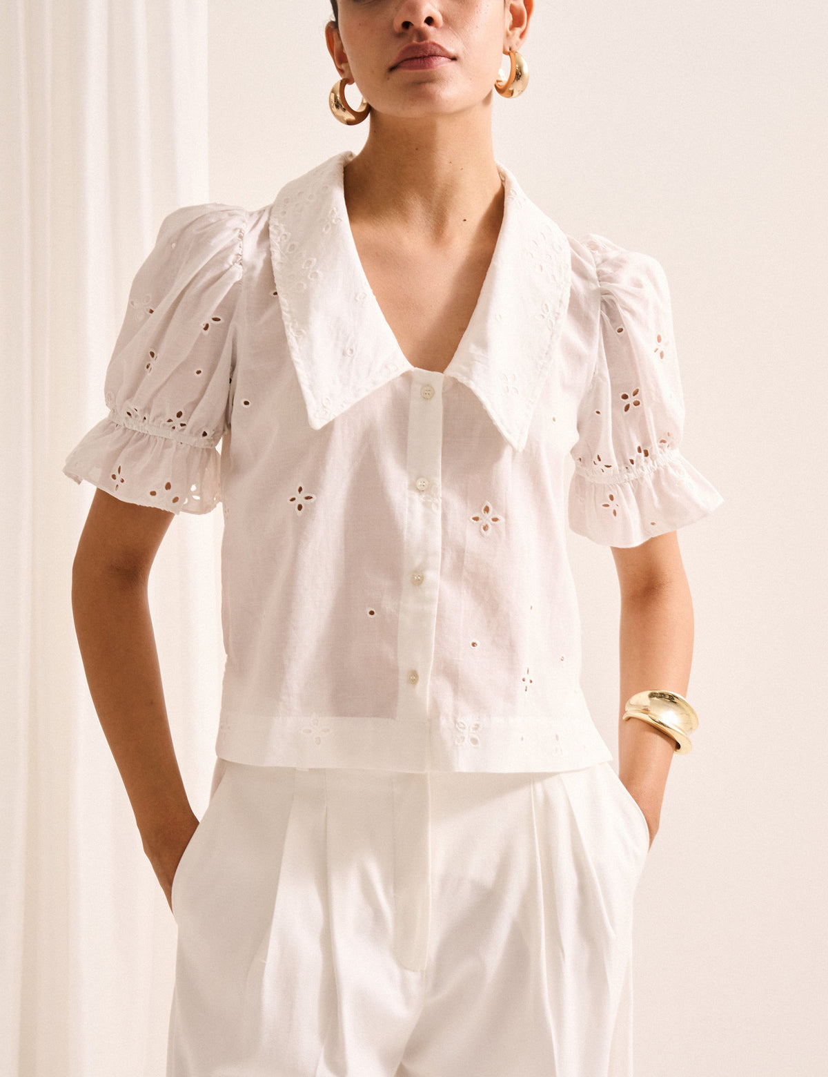 Blusa Veroh Laise Off White
