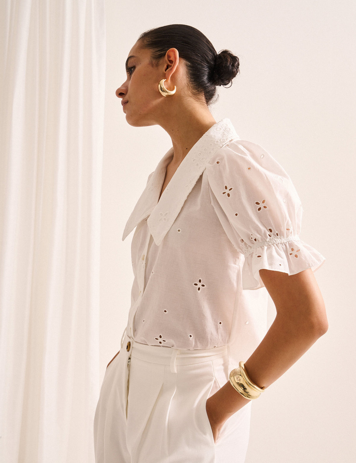 Blusa Veroh Laise Off White