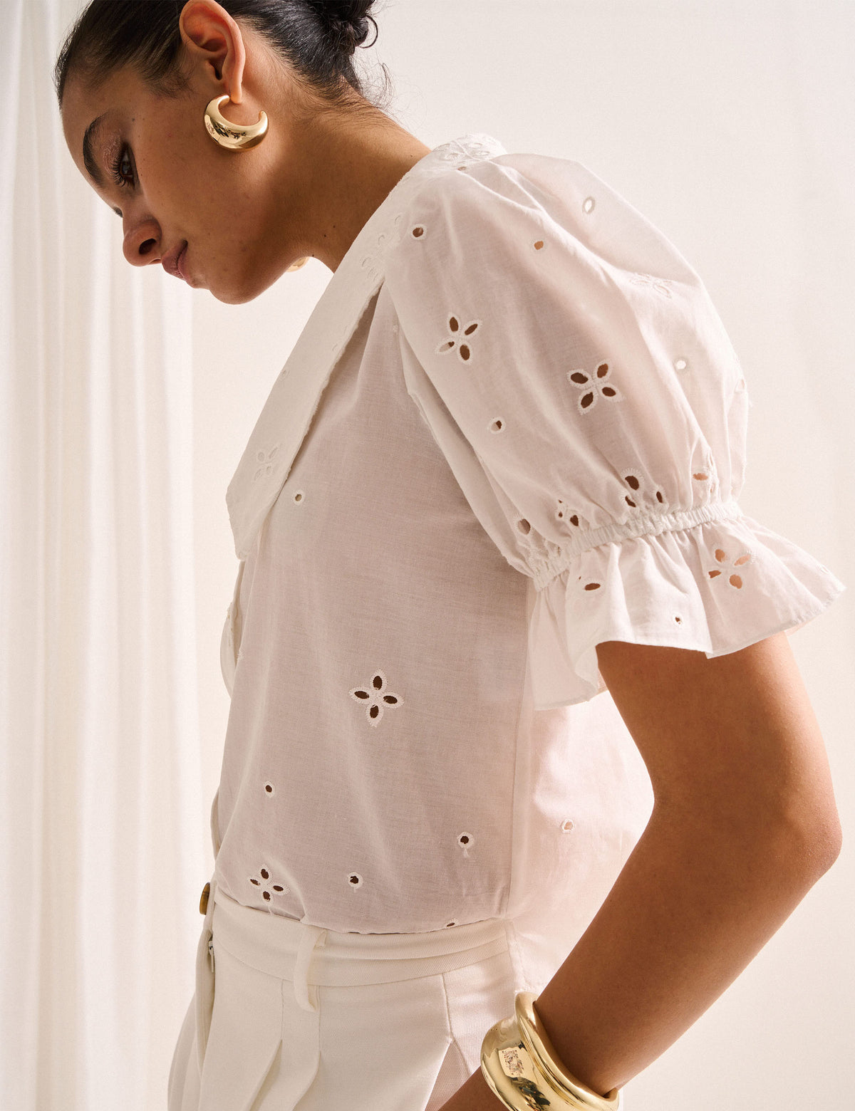 Blusa Veroh Laise Off White