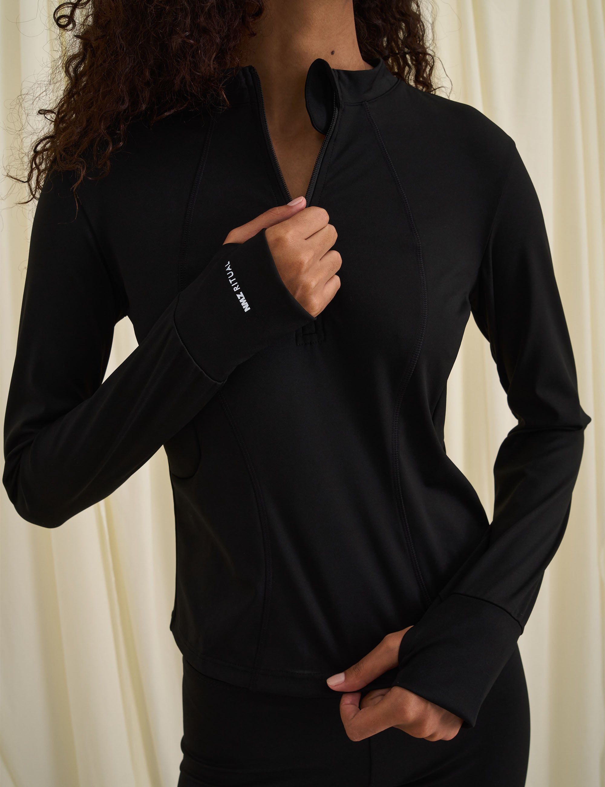 Jaqueta Wellness Malha Preto