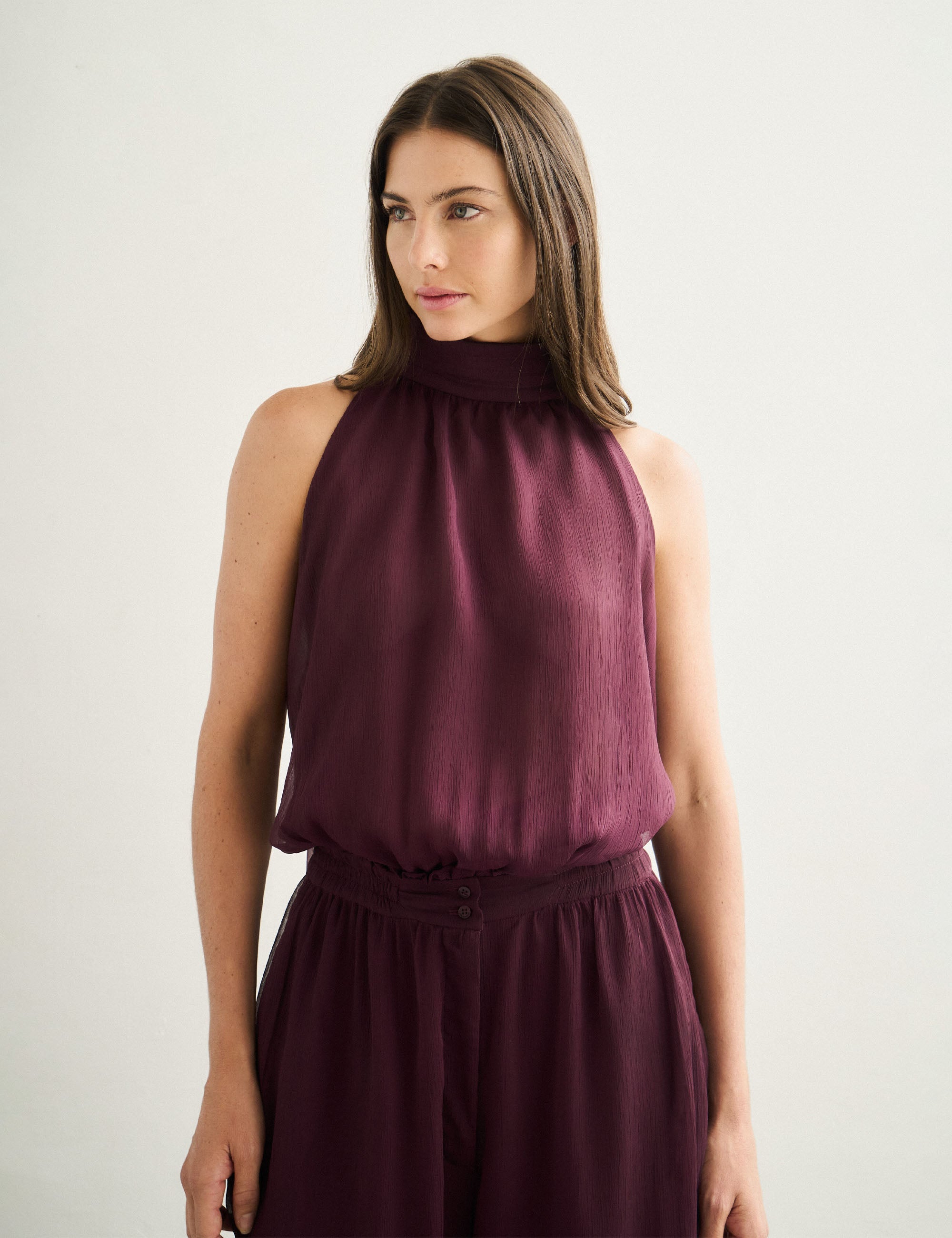 Body Amélia Fluido Bordeaux
