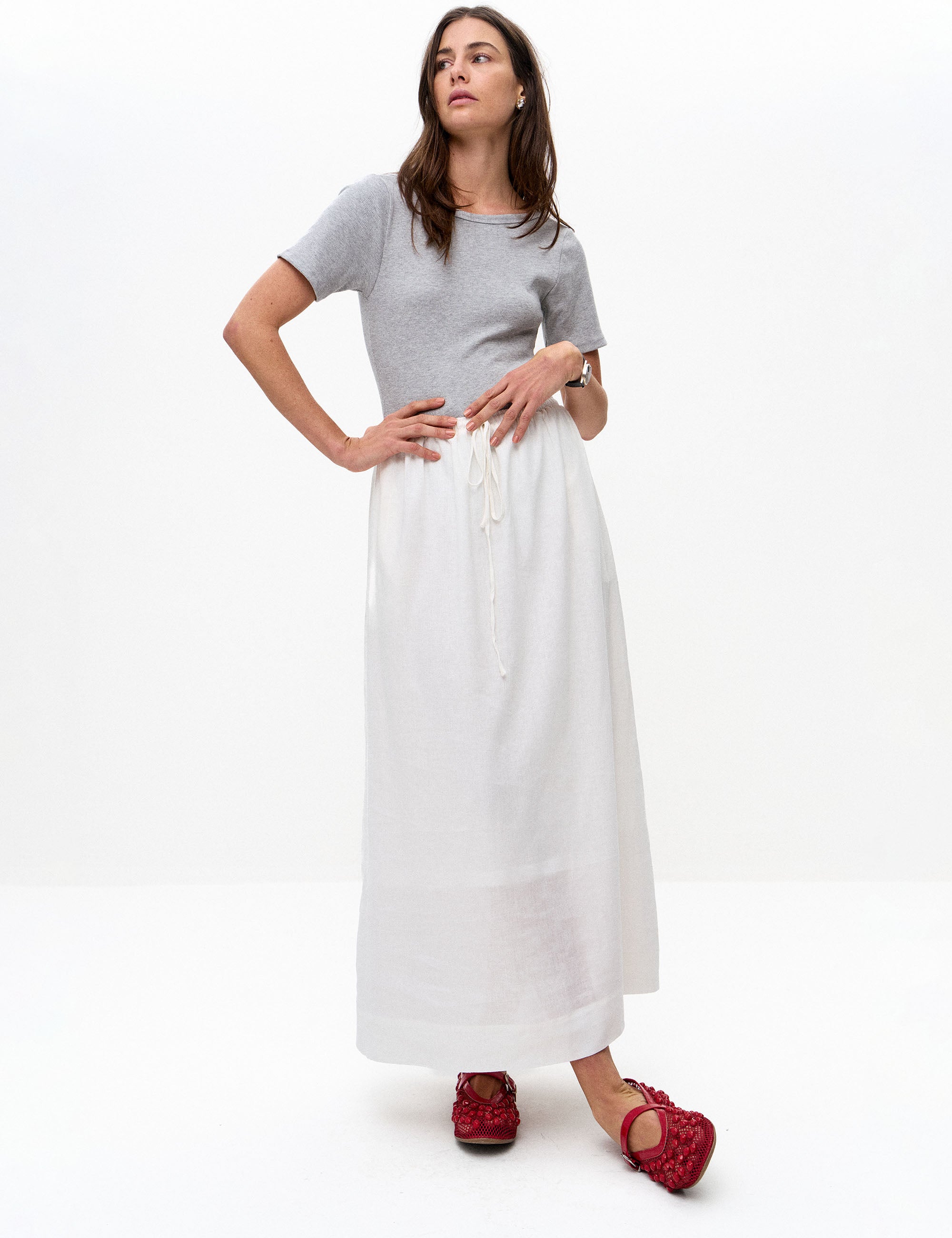 Body Danielle Canelado Cinza Mescla