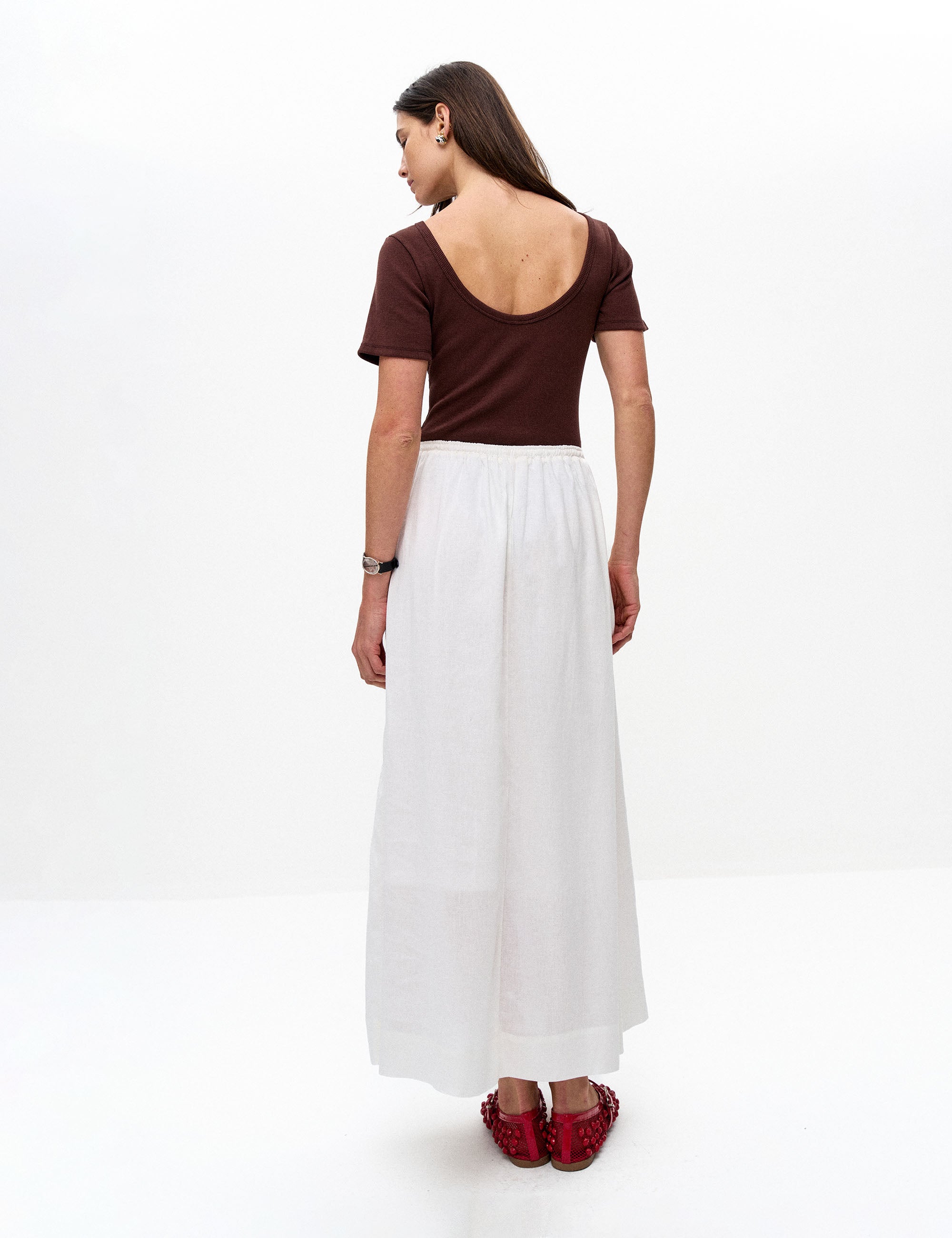 Body Danielle Canelado Marrom