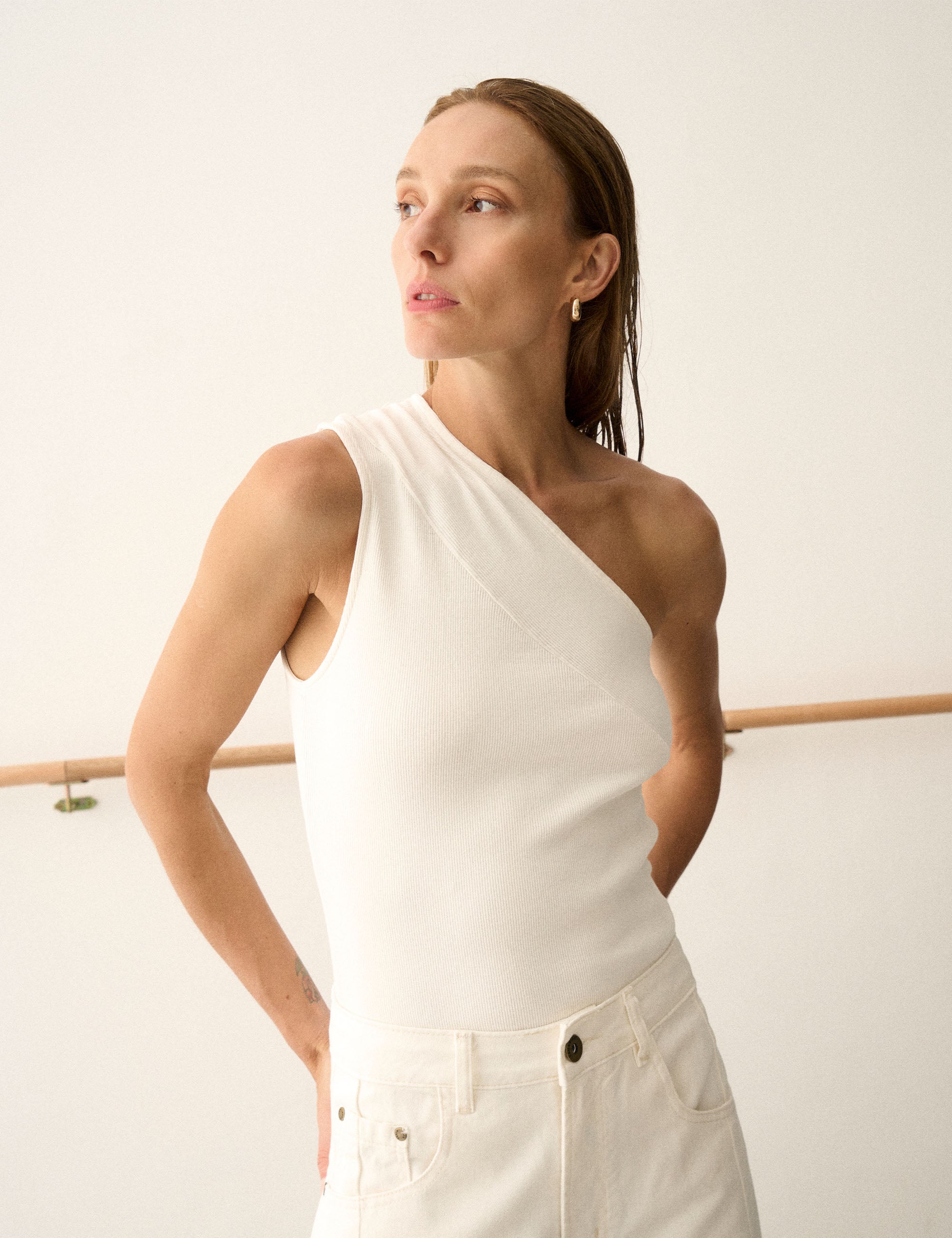 Body Hailey Canelado Off White