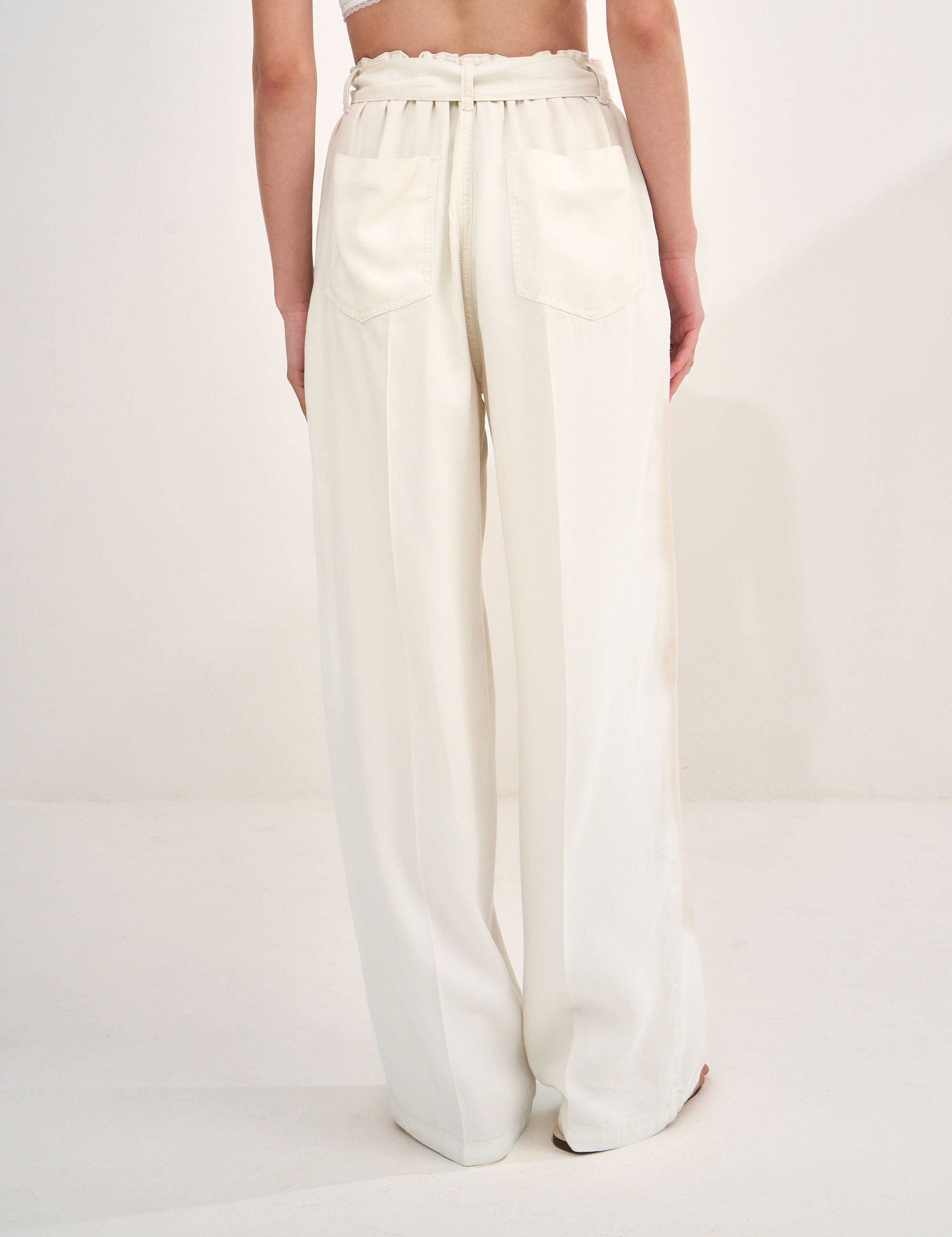 Calça Ava Liocel Areia