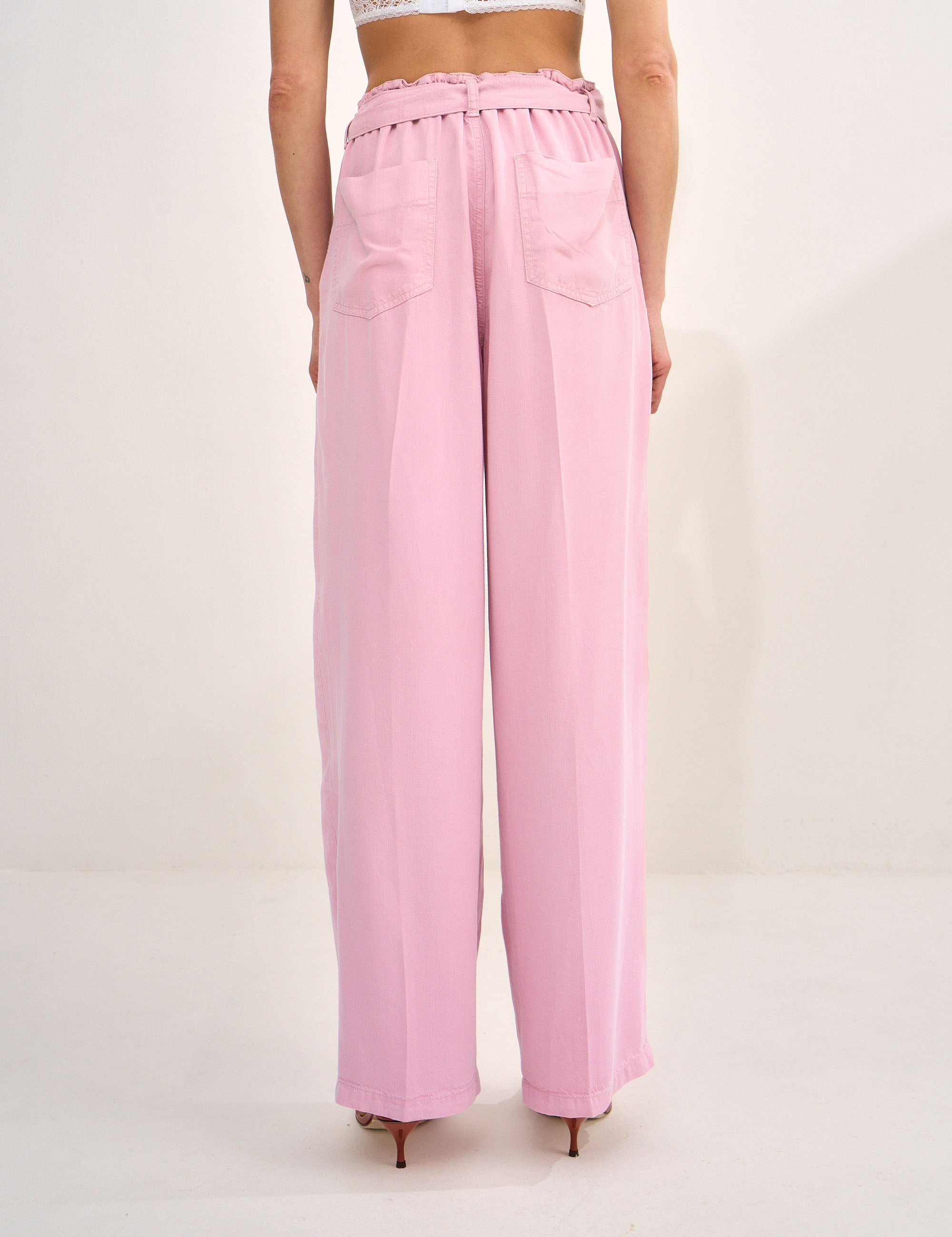 Calça Ava Liocel Rosa