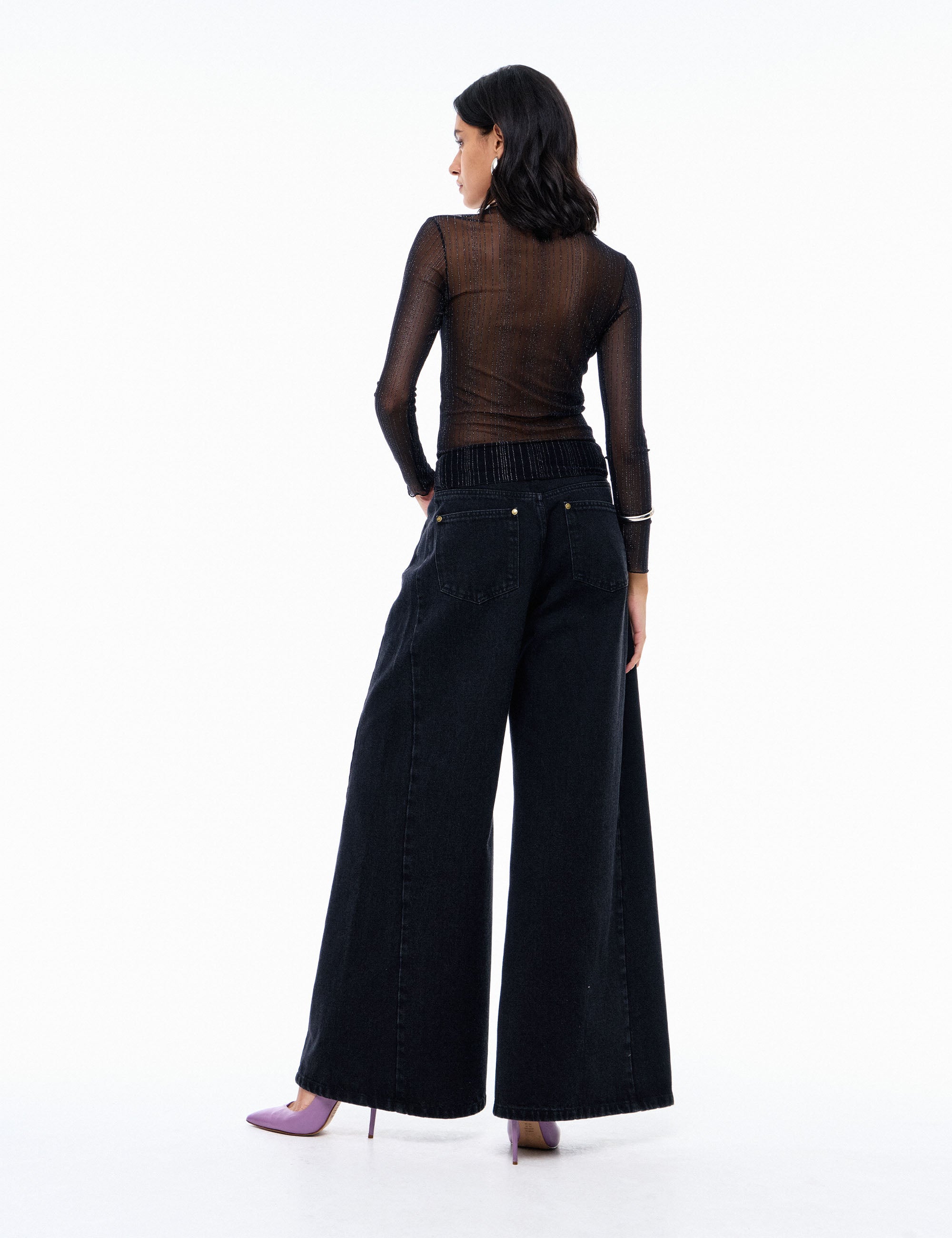 Calça Rafaela Denim Black