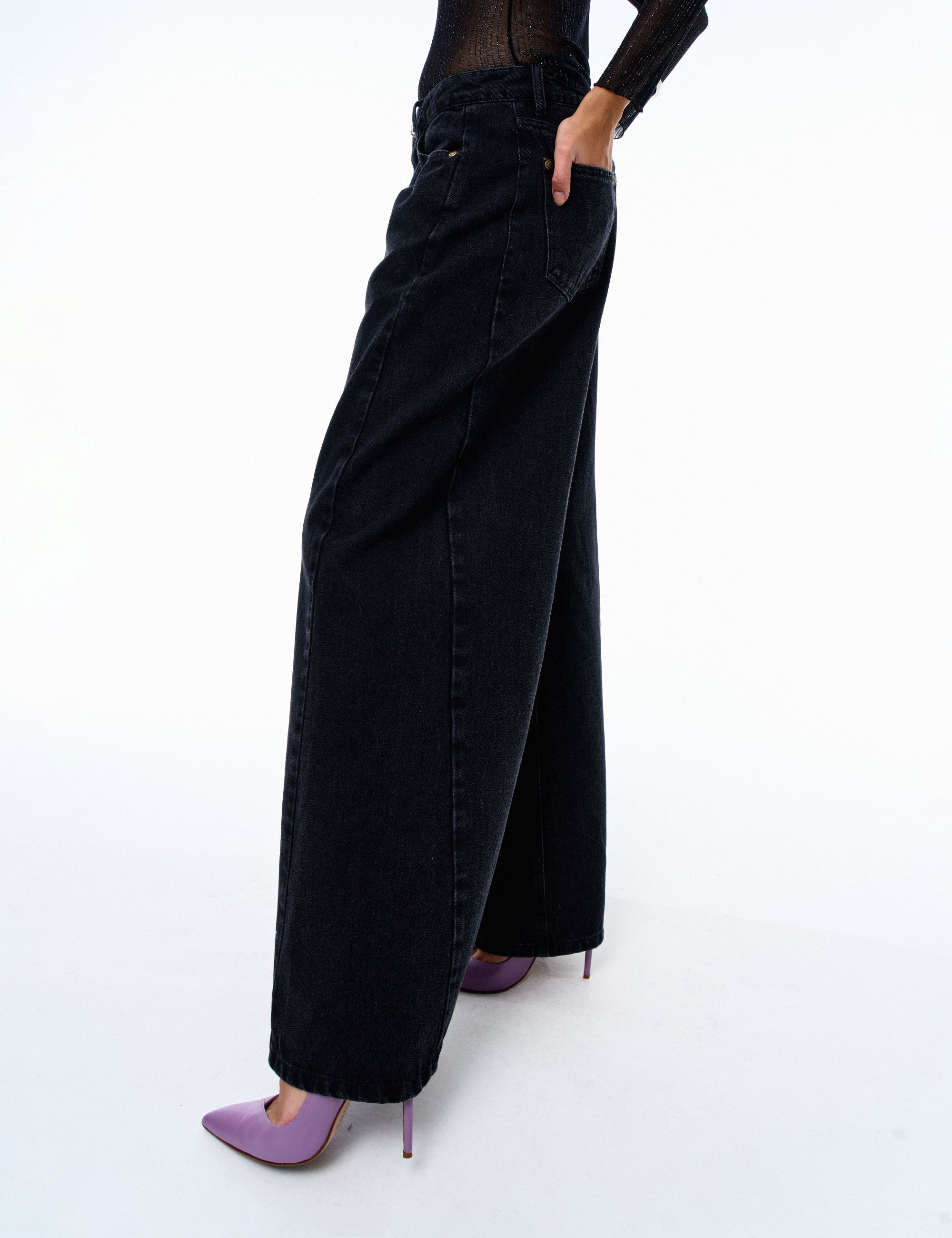 Calça Rafaela Denim Black