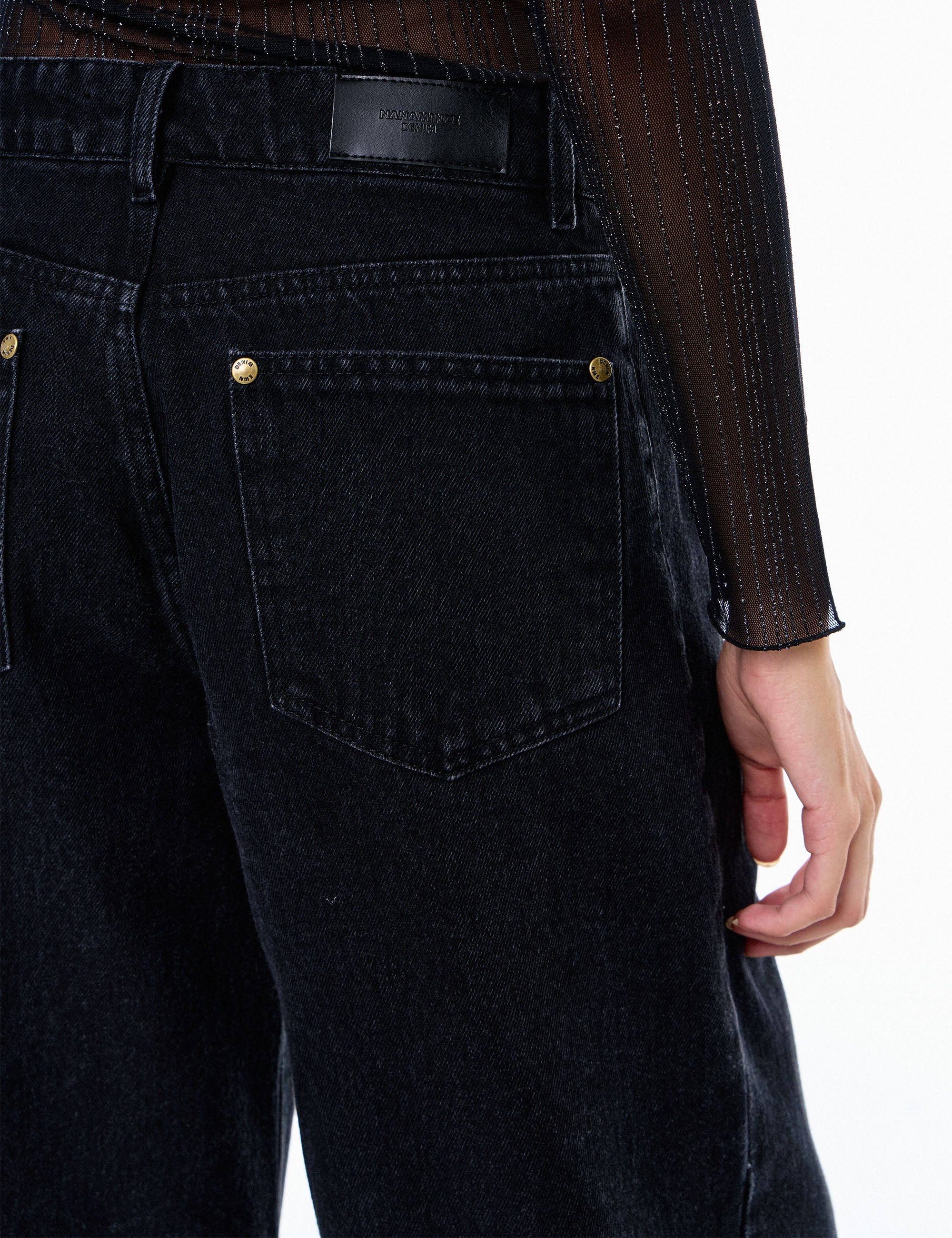 Calça Rafaela Denim Black