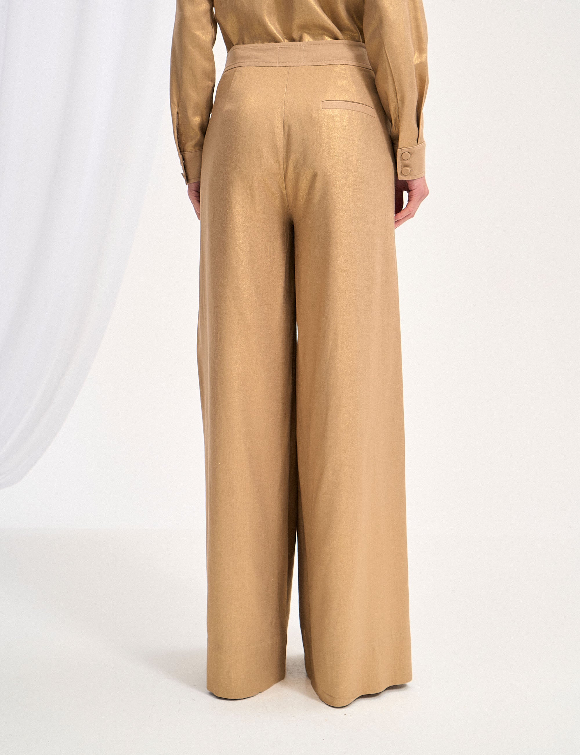 Calça Ella Cargo Bege