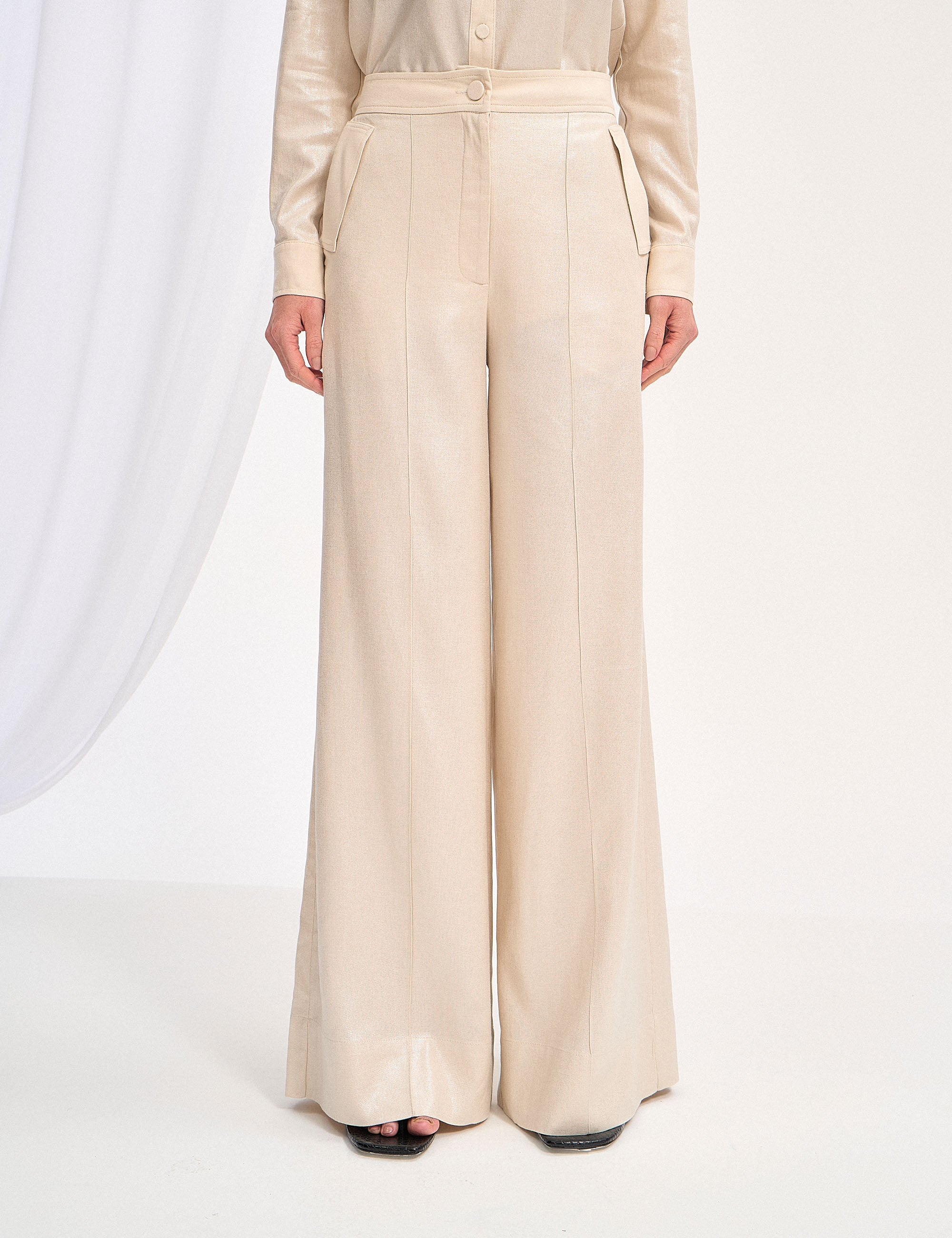 Calça Ella Cargo Pérola