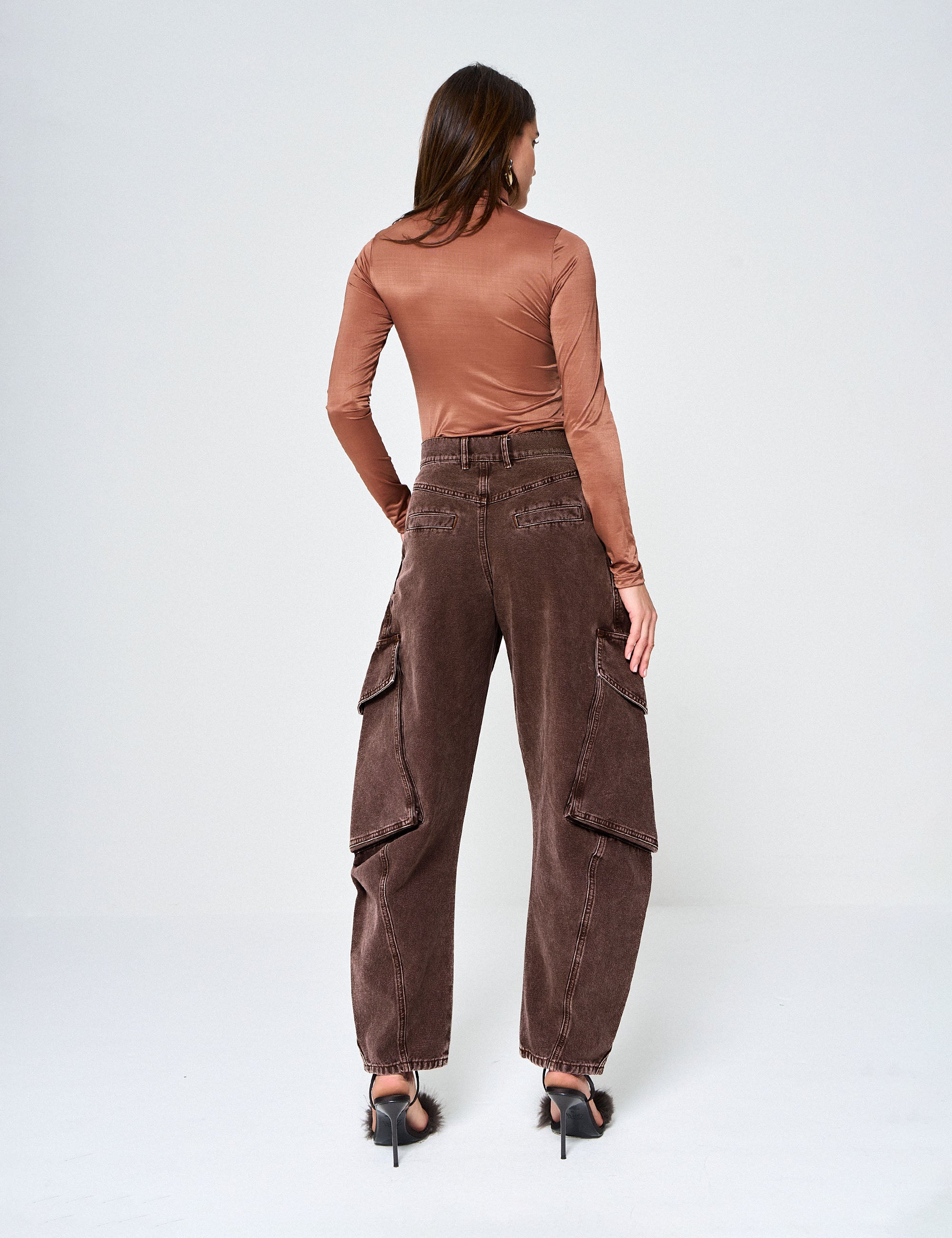 Calça Coney Marrom Estonado