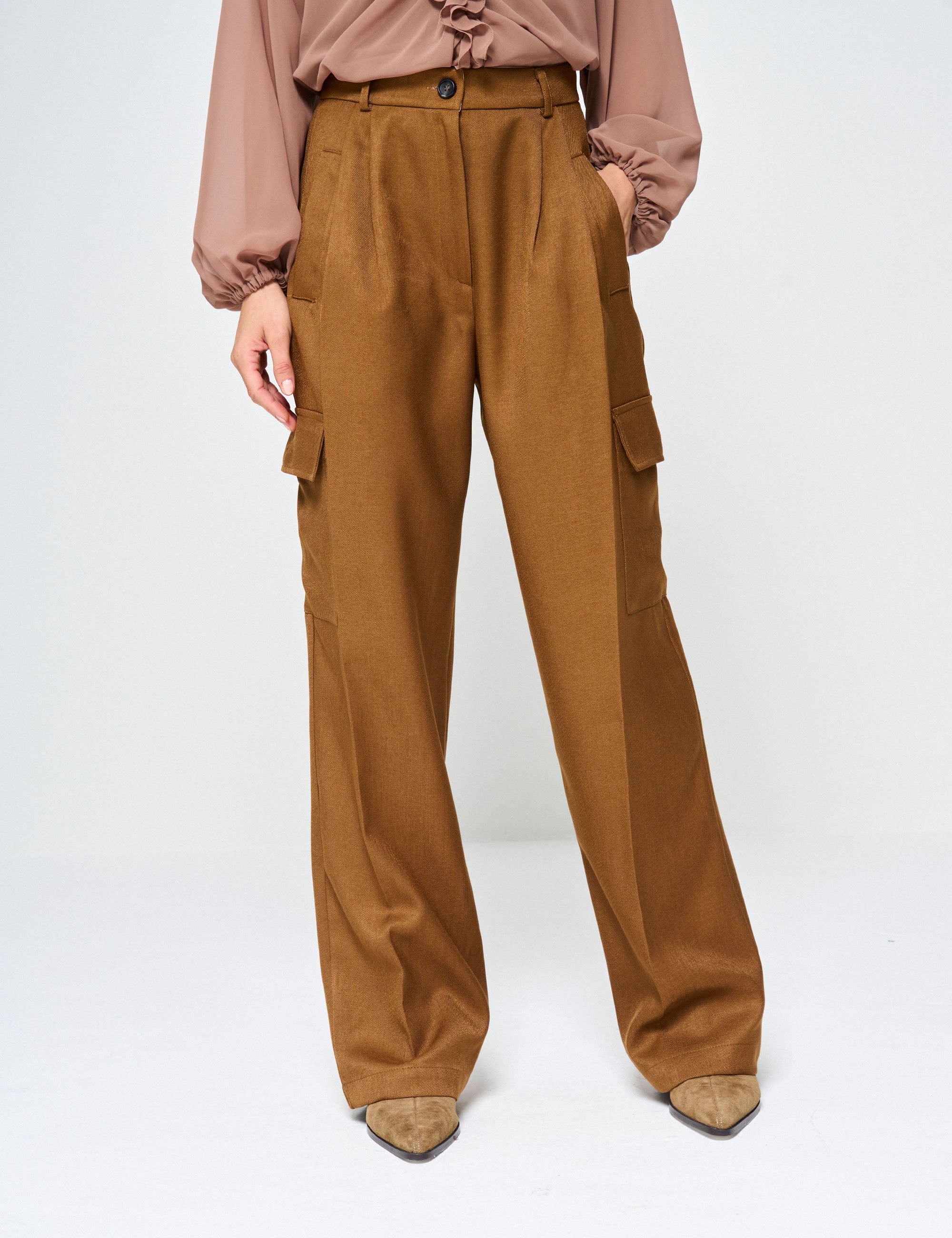 Calça Harlem Cargo Mocha