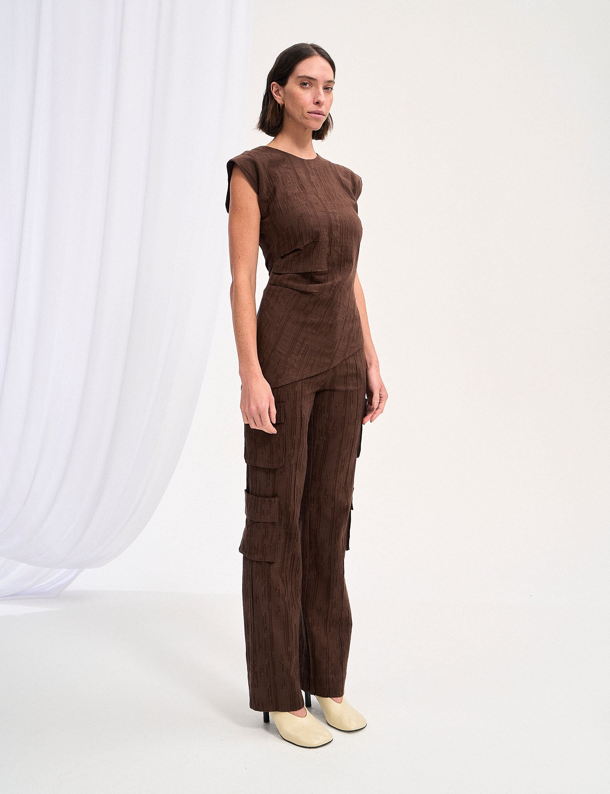 Calça Mage Cargo Marrom