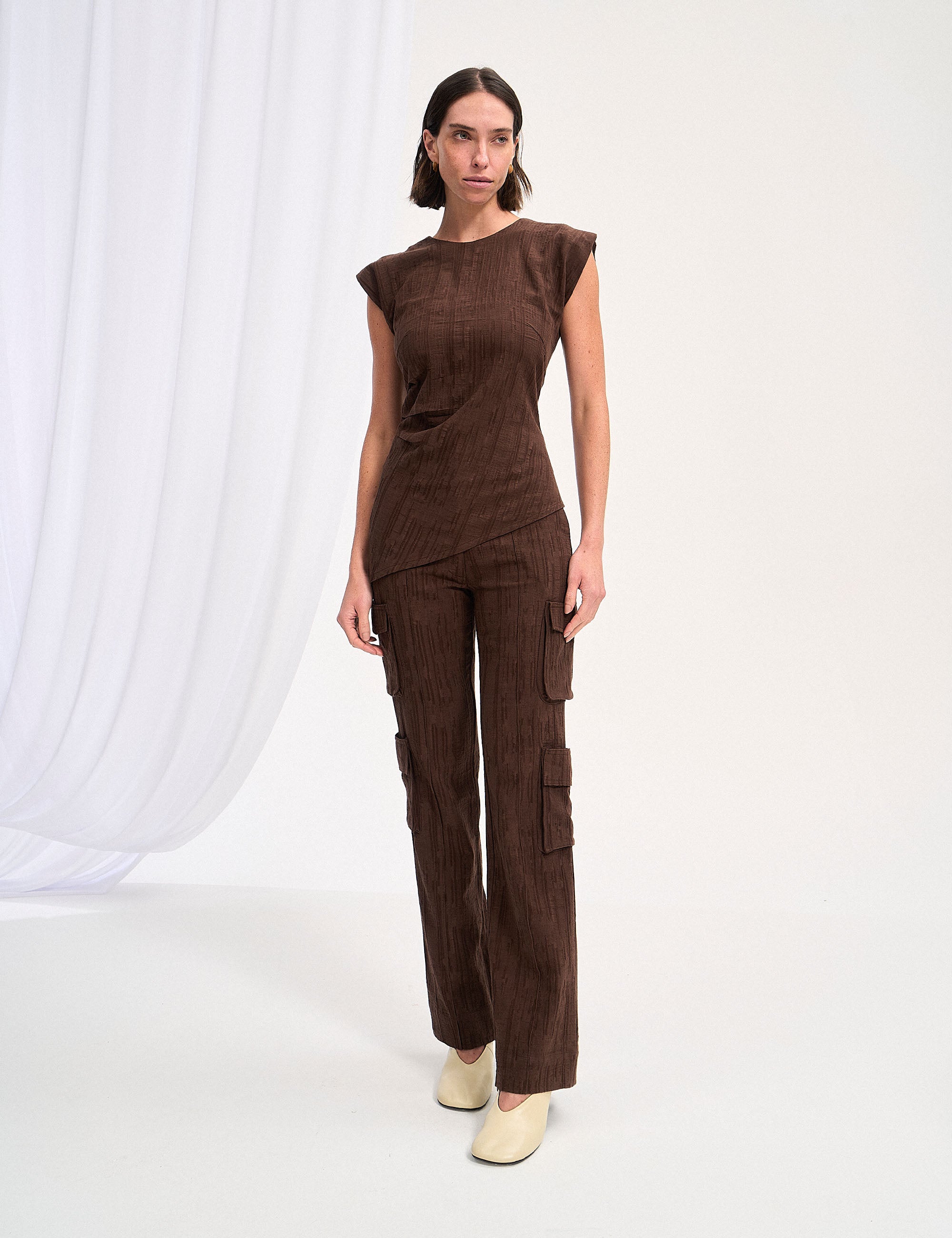 Calça Mage Cargo Marrom