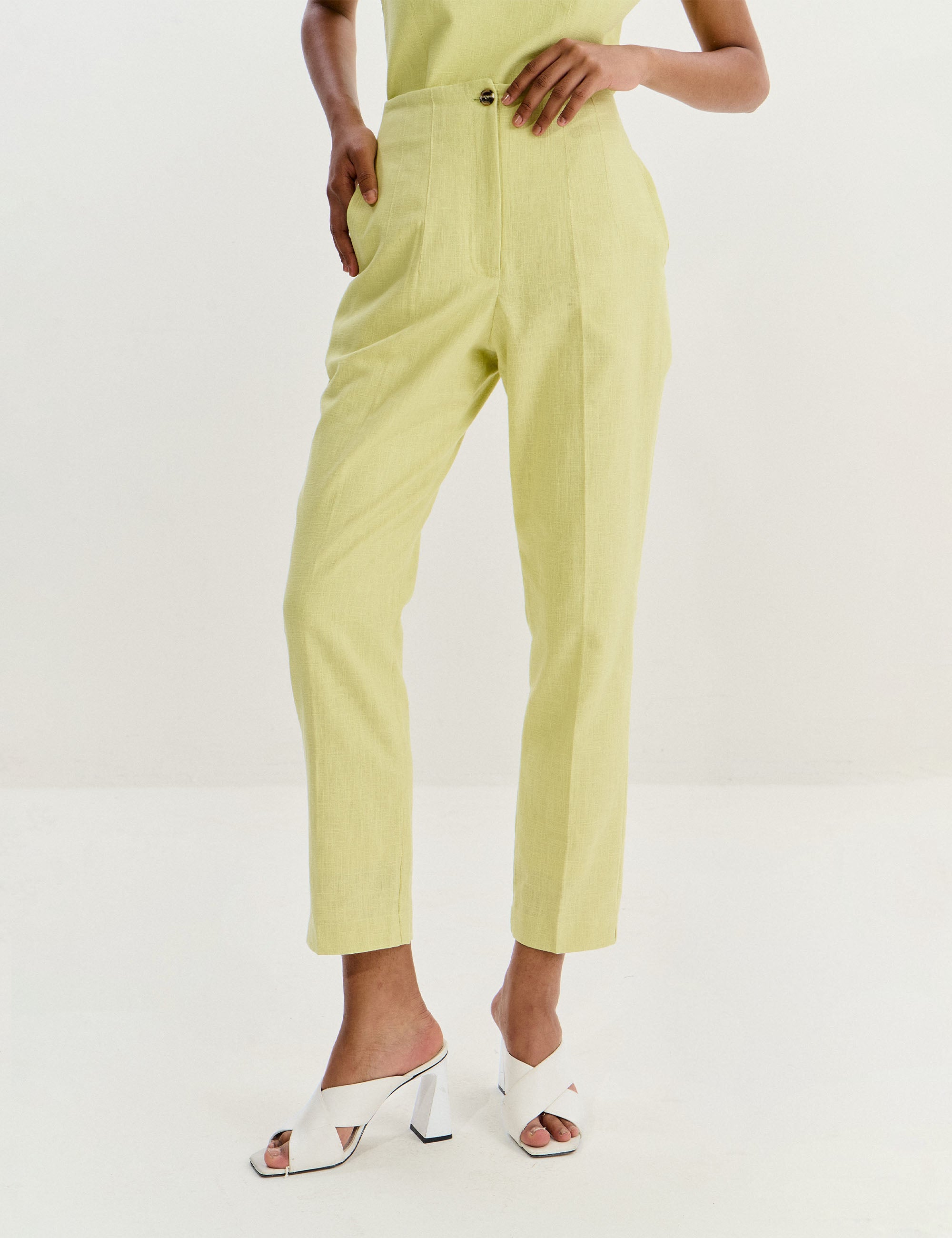 Calça Agatha Rami Amarelo