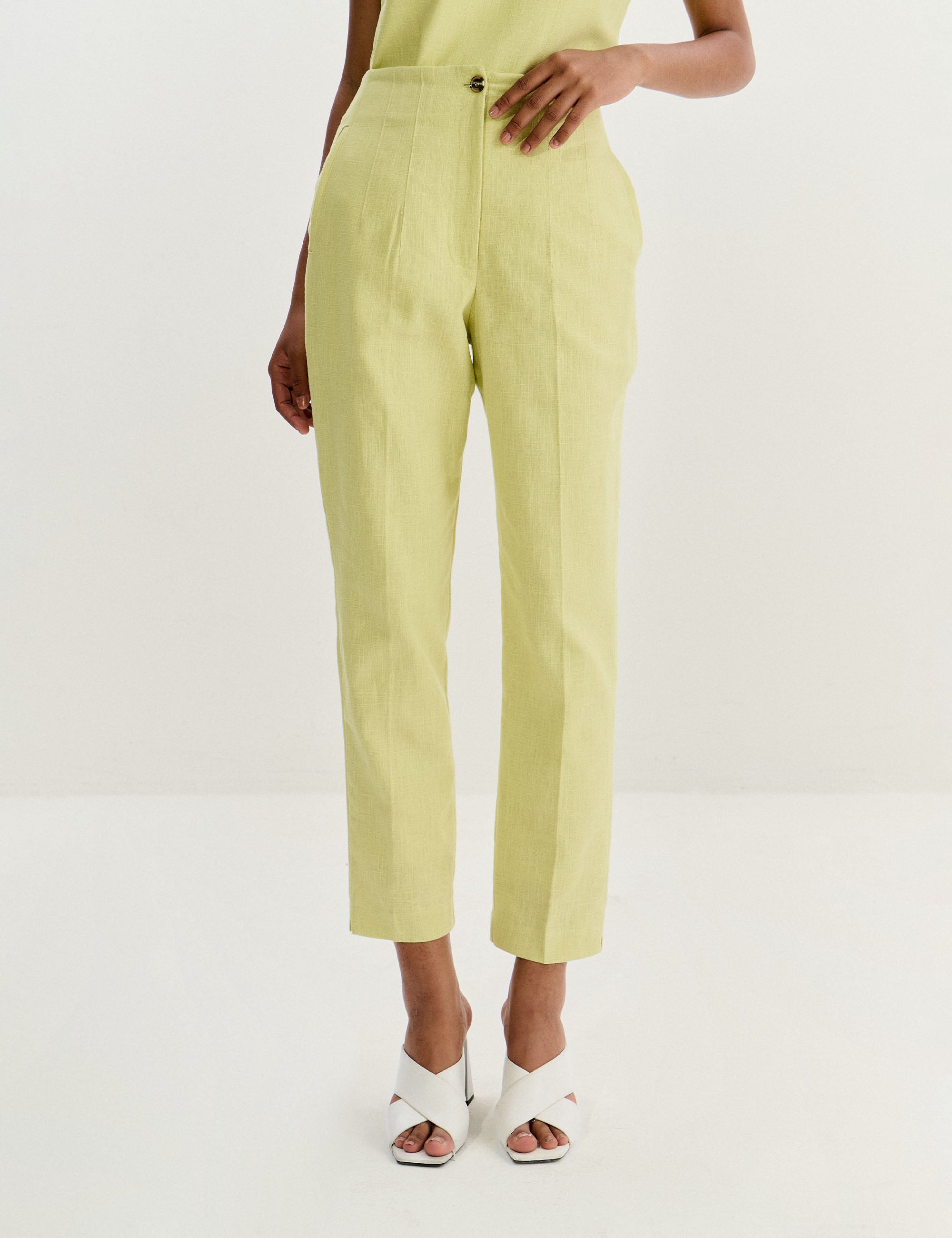 Calça Agatha Rami Amarelo