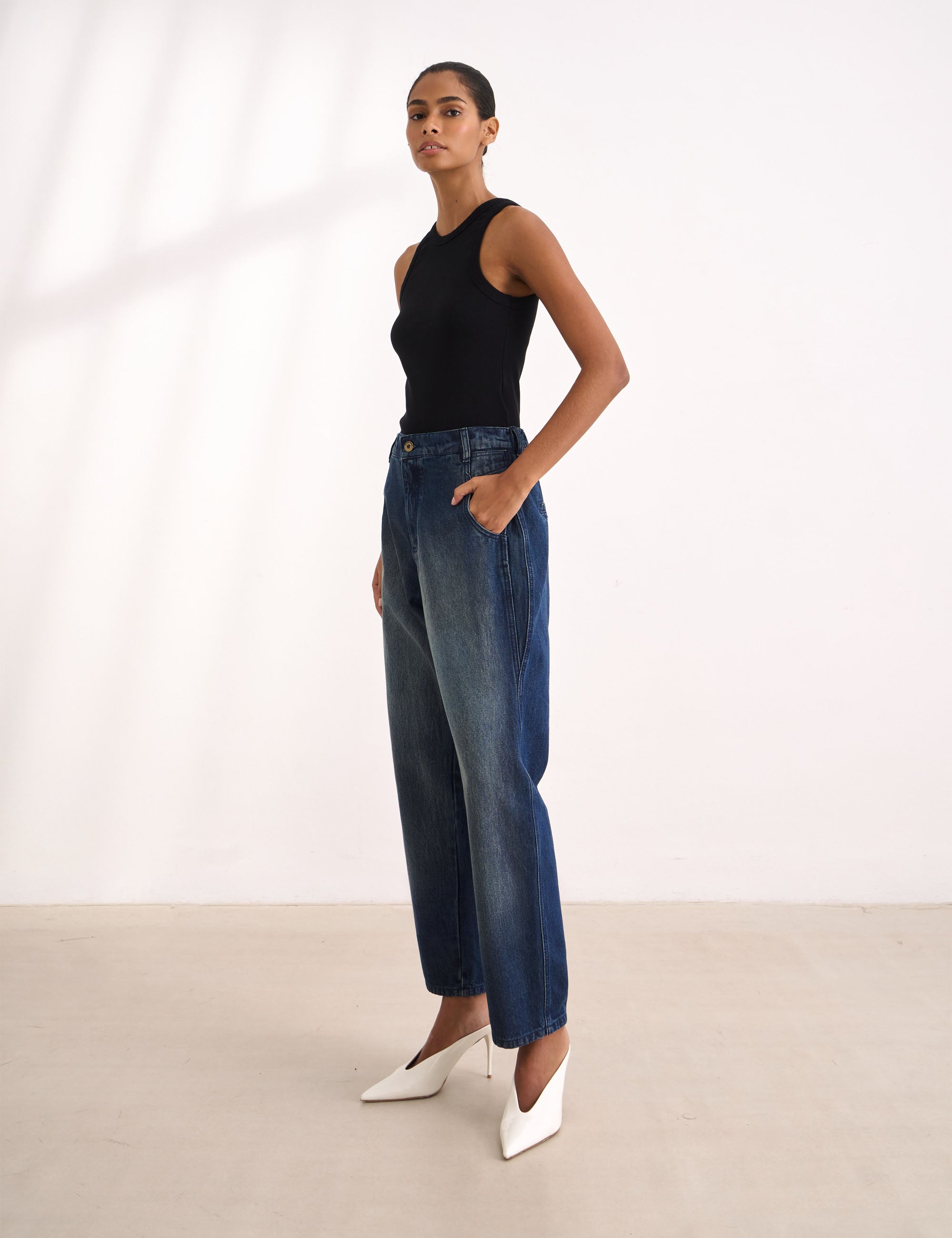 Calça Emma Denim Médio