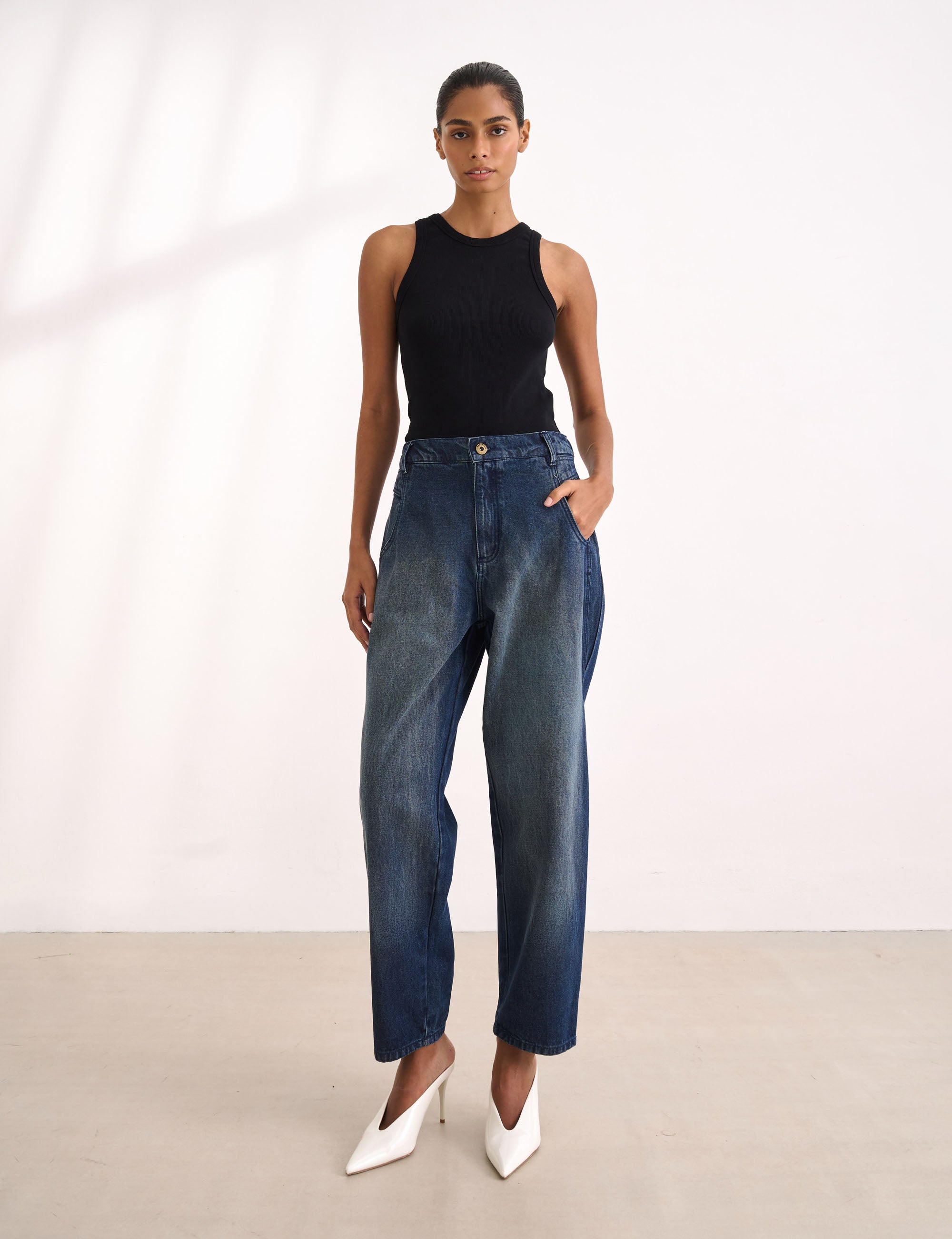 Calça Emma Denim Médio
